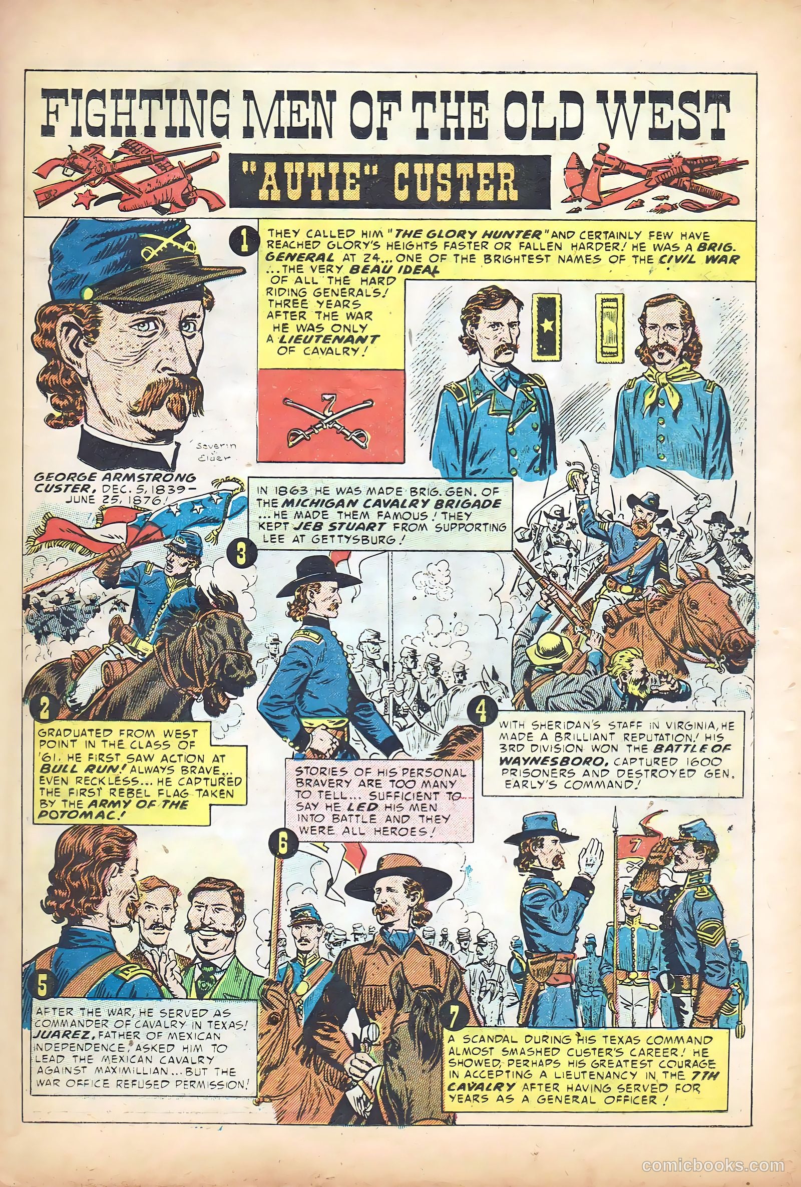 Prize Comics Western #96 (1950) — page 23 of 35
