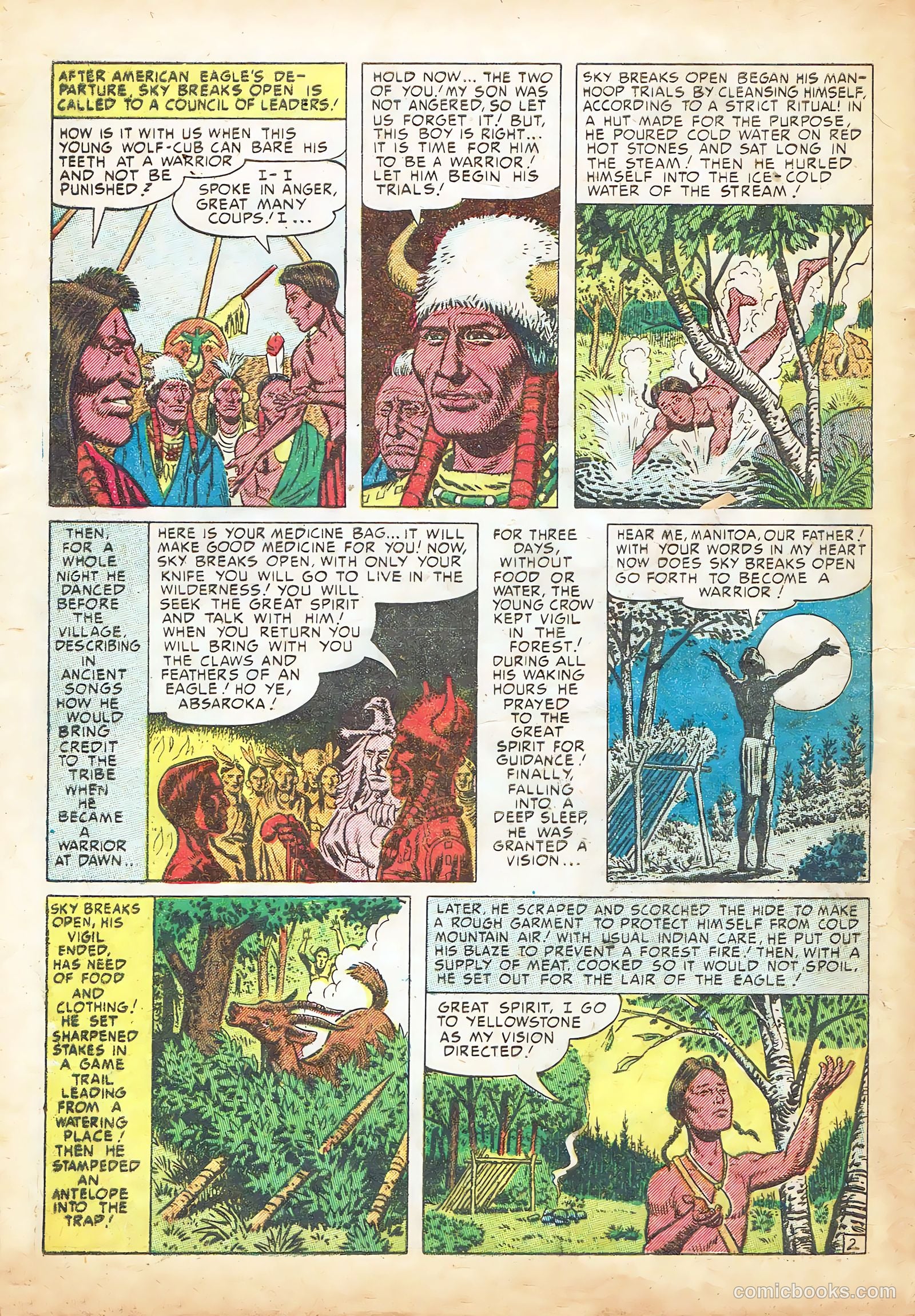 Prize Comics Western #96 (1950) — page 28 of 35