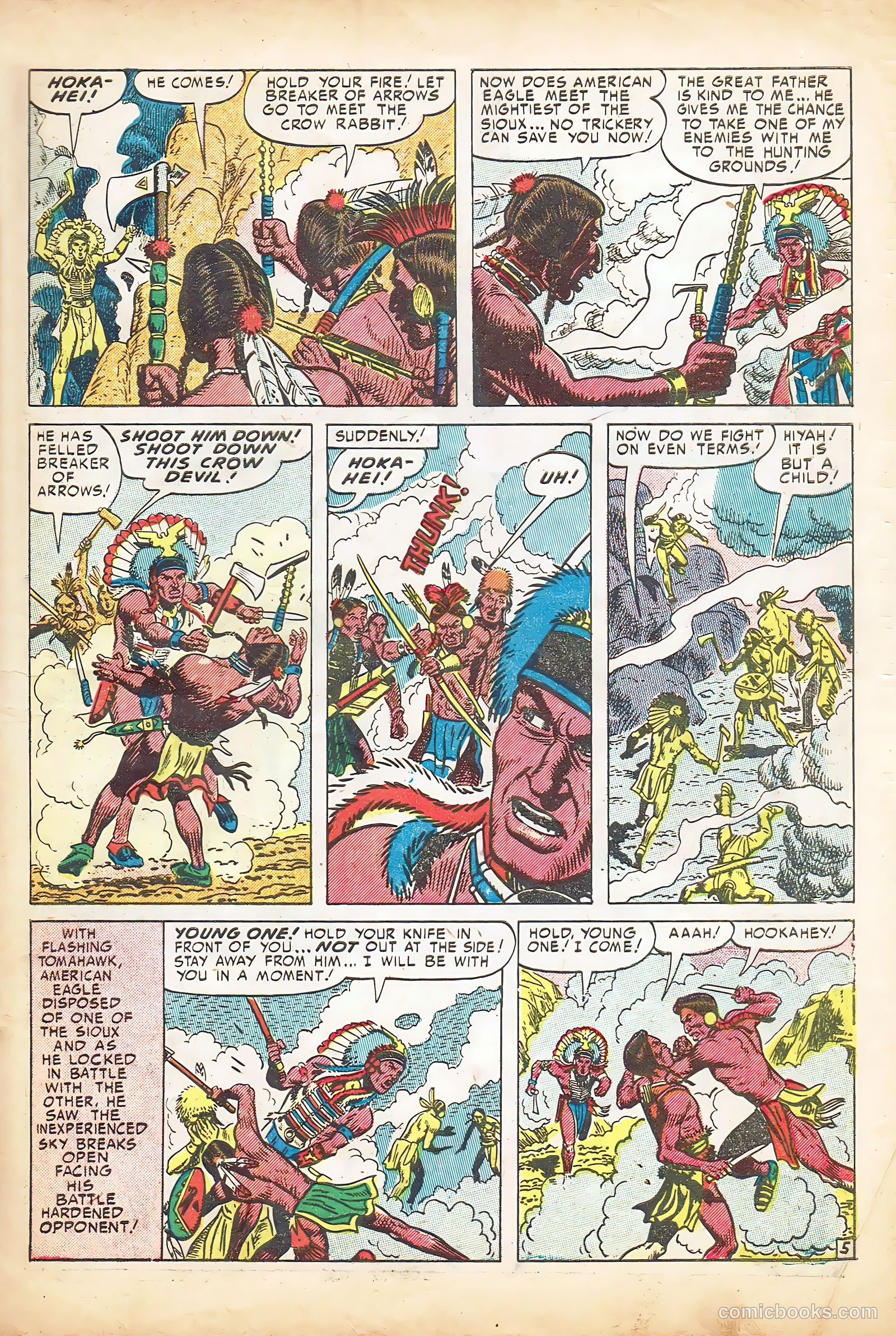 Prize Comics Western #96 (1950) — page 31 of 35