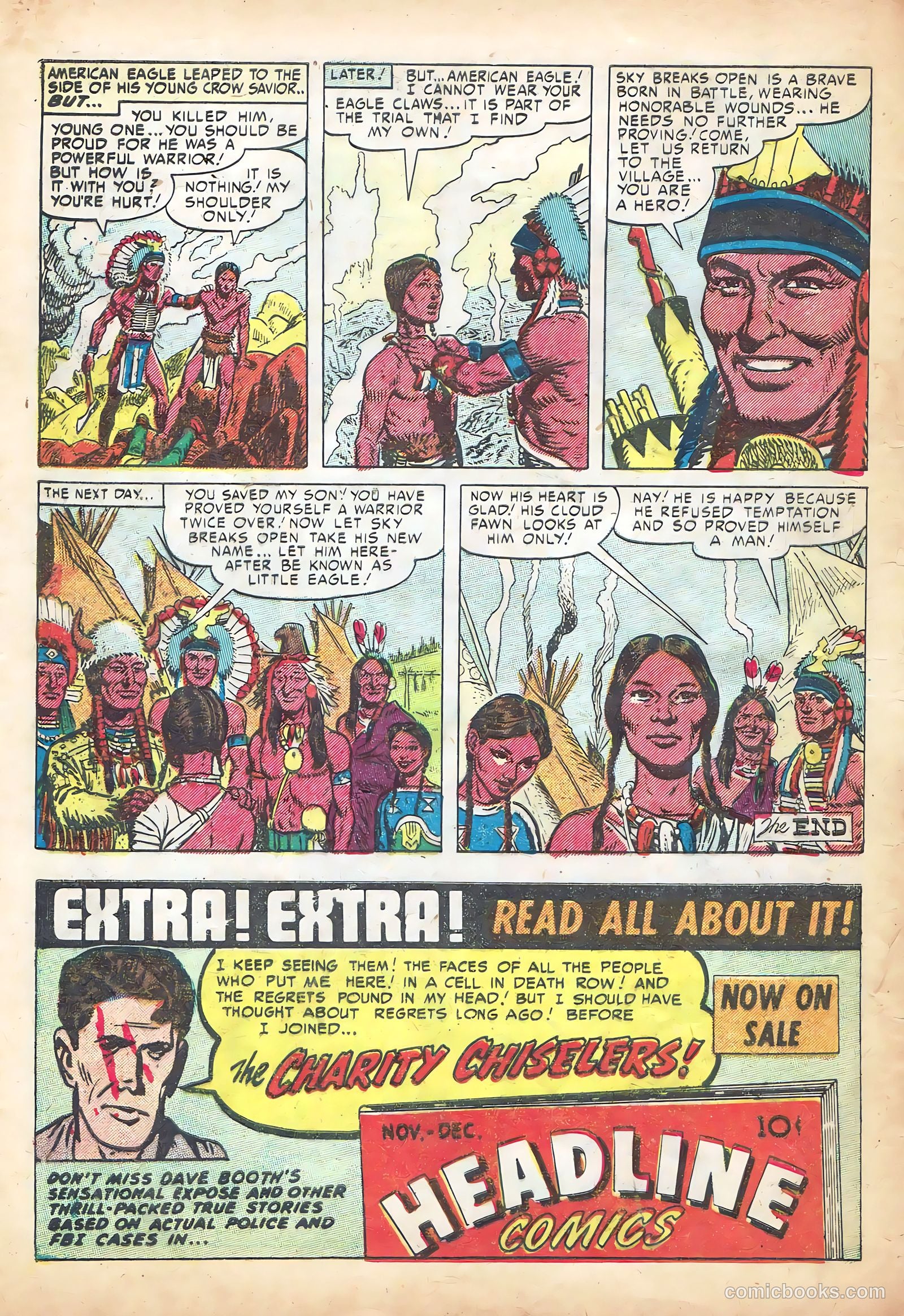 Prize Comics Western #96 (1950) — page 32 of 35
