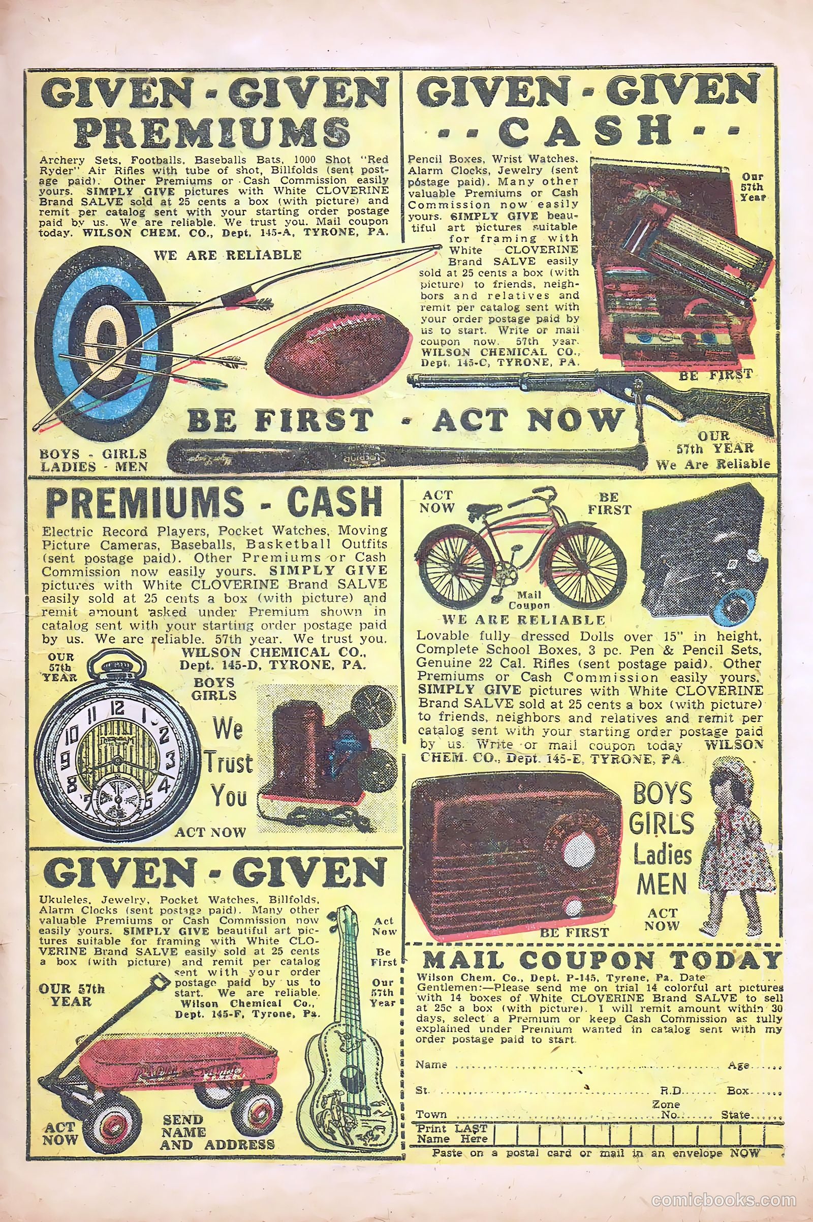Prize Comics Western #96 (1950) — page 33 of 35