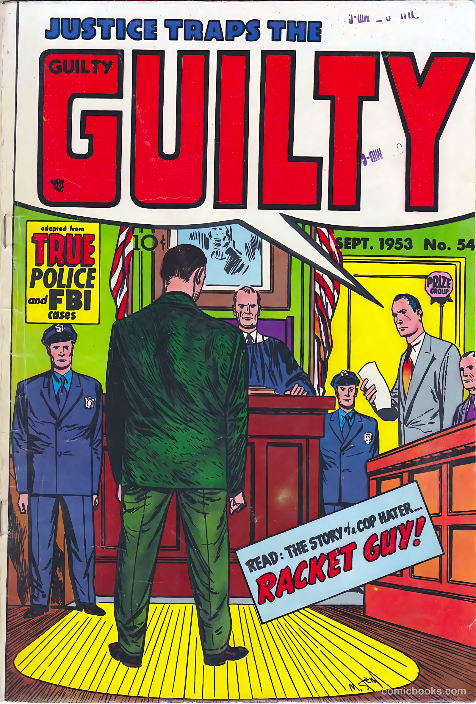 Justice Traps the Guilty #54