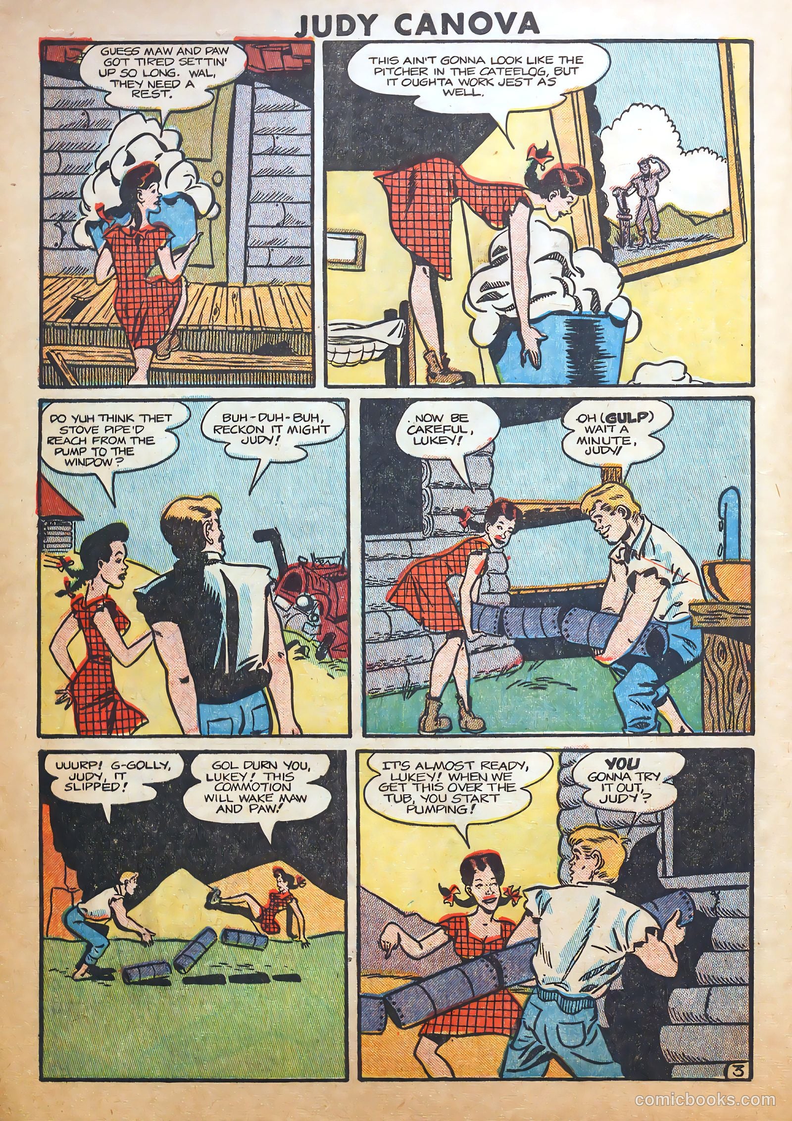 Judy Canova #1 (1950) — page 4 of 36