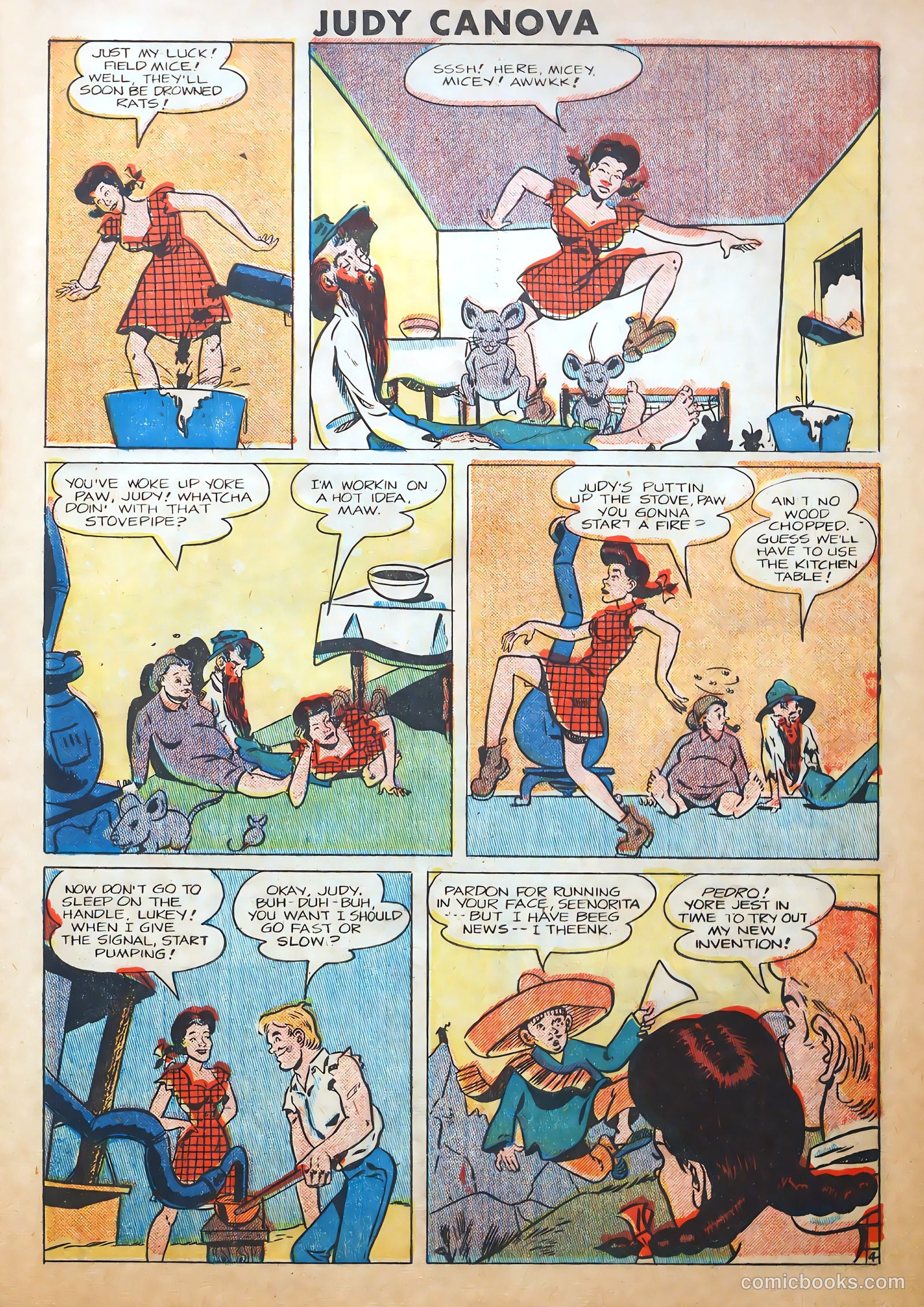 Judy Canova #1 (1950) — page 5 of 36