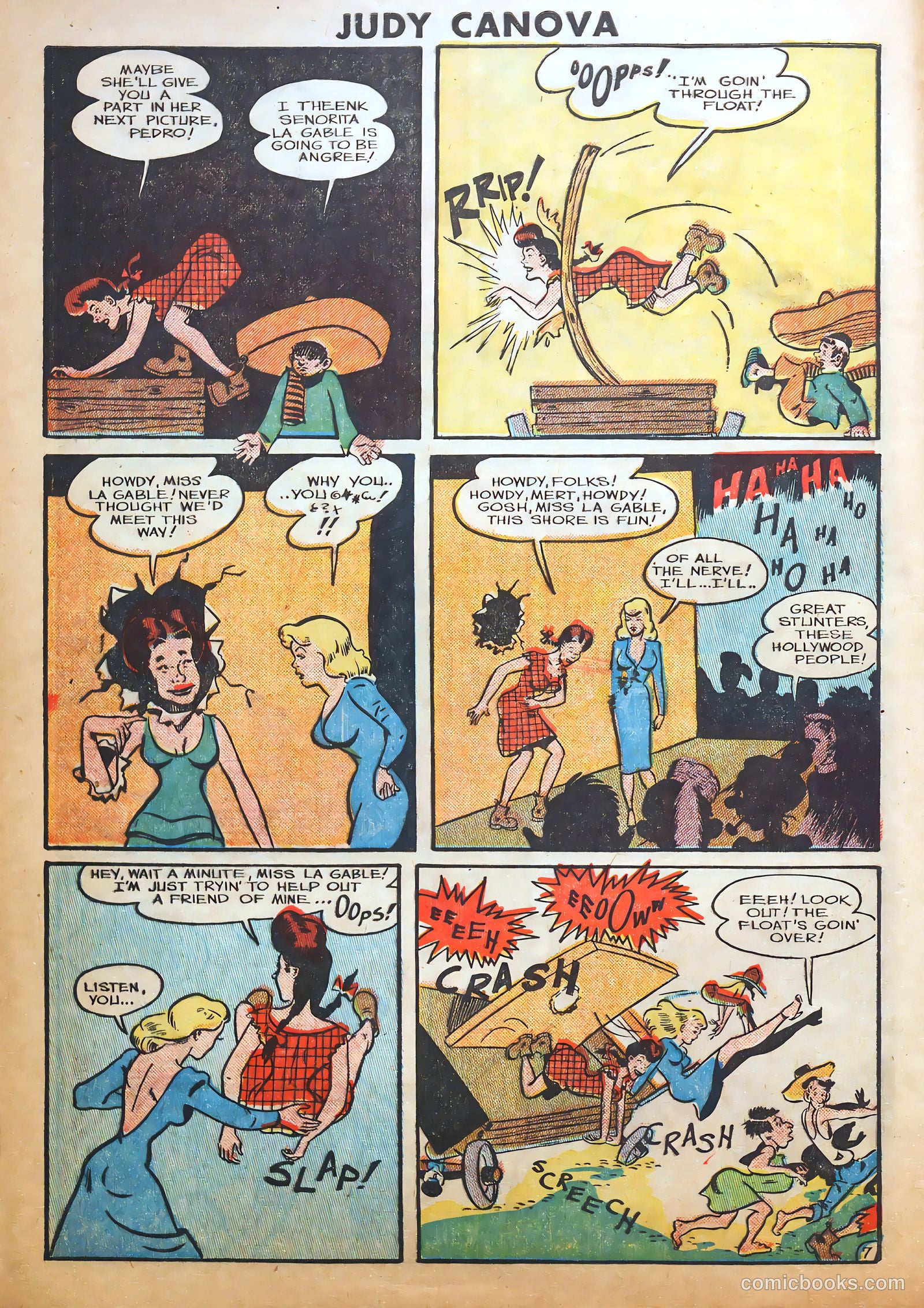 Judy Canova #1 (1950) — page 8 of 36