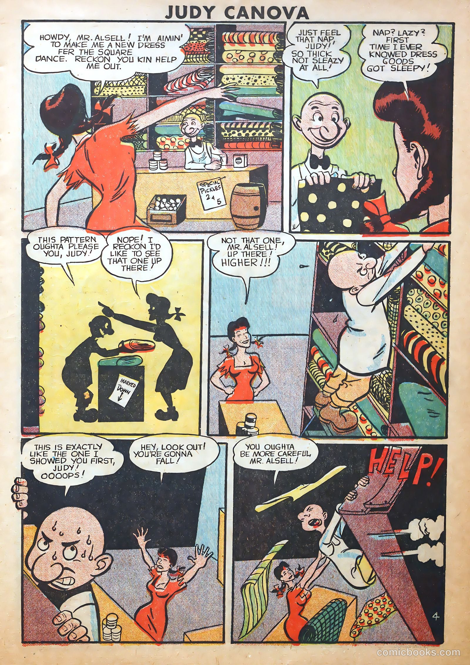 Judy Canova #1 (1950) — page 13 of 36