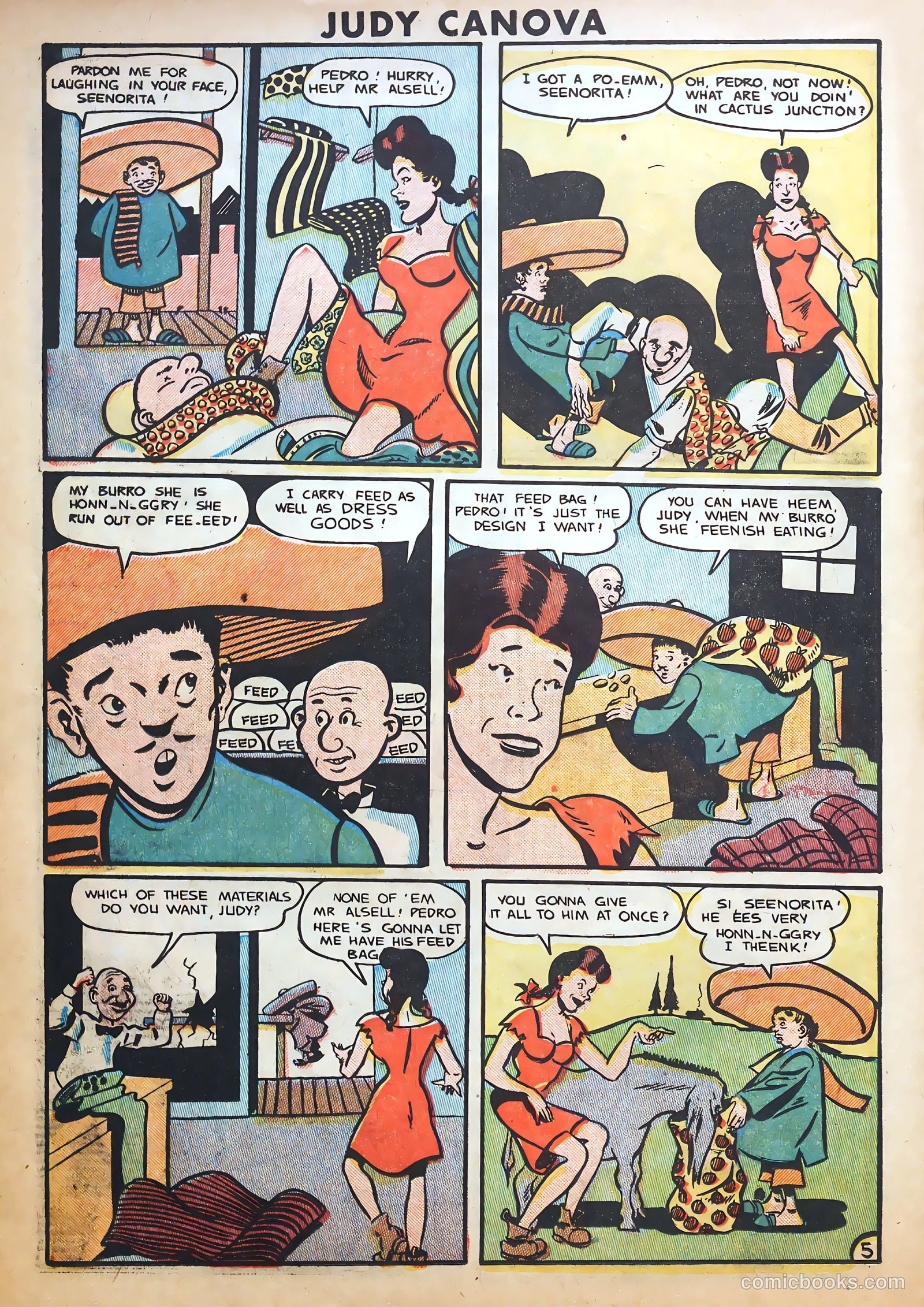 Judy Canova #1 (1950) — page 14 of 36