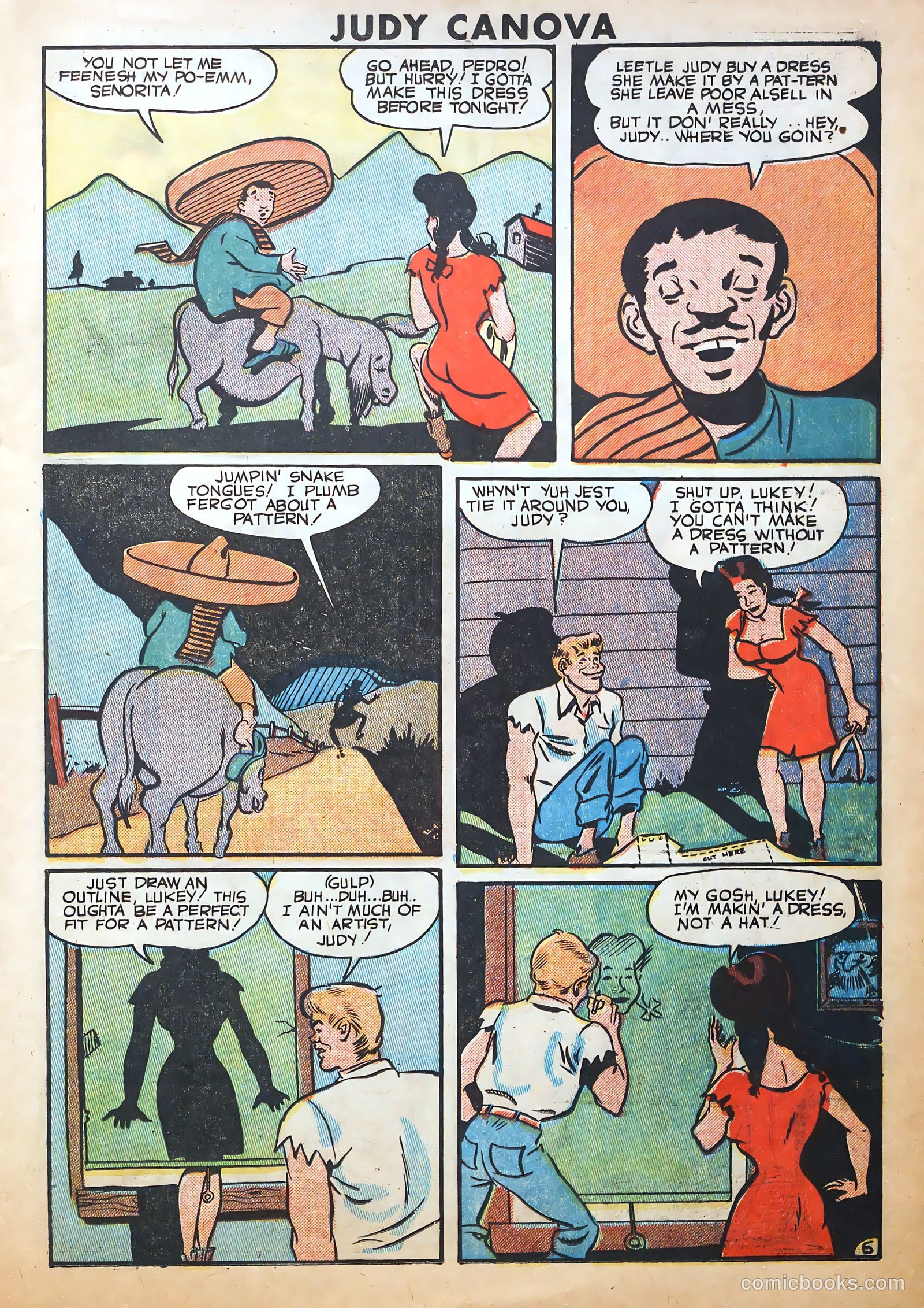 Judy Canova #1 (1950) — page 15 of 36