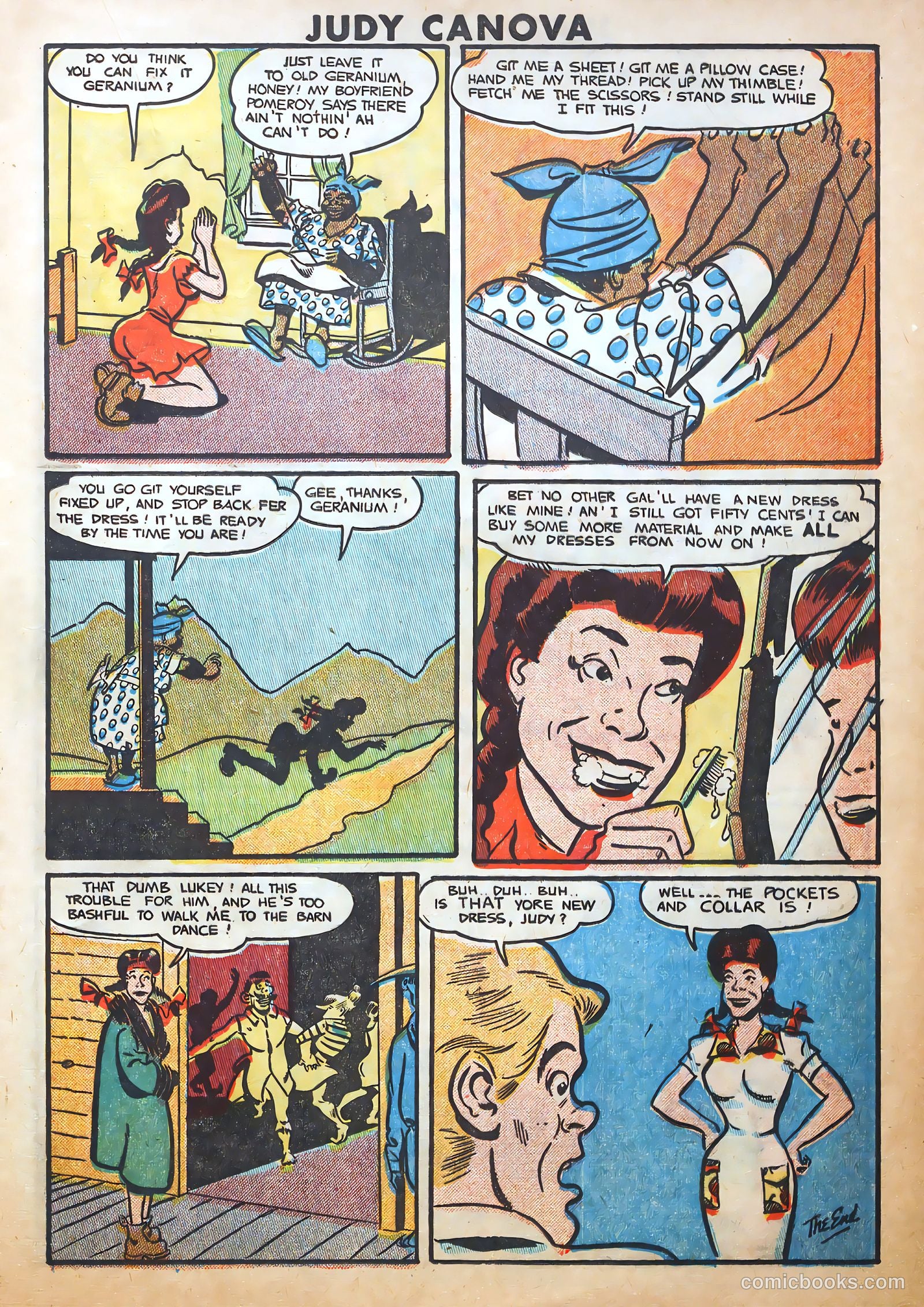 Judy Canova #1 (1950) — page 17 of 36