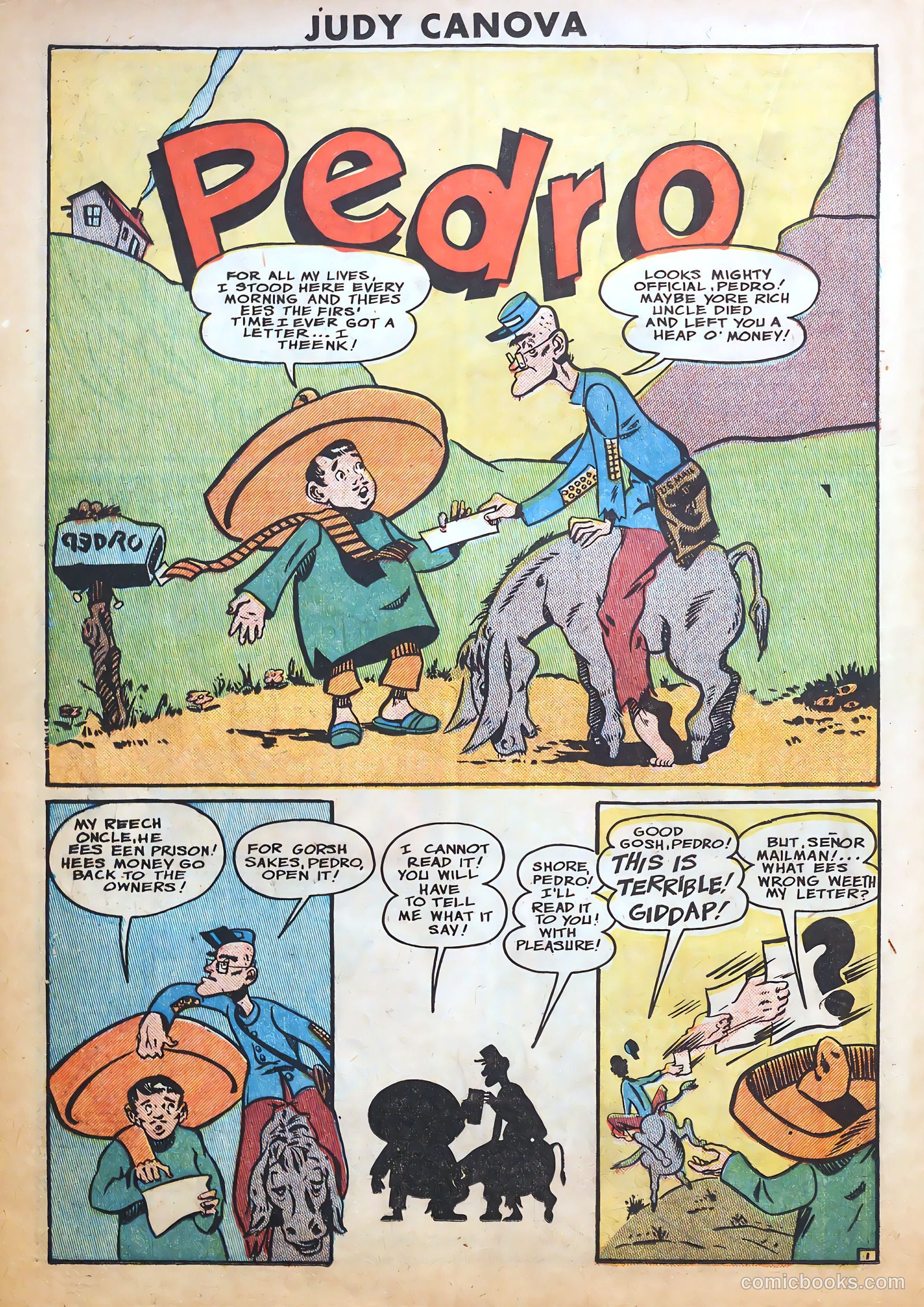 Judy Canova #1 (1950) — page 18 of 36