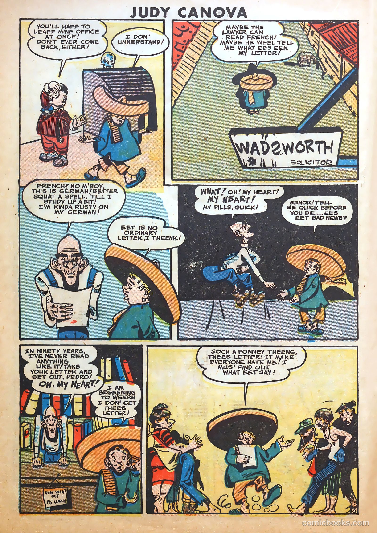 Judy Canova #1 (1950) — page 20 of 36