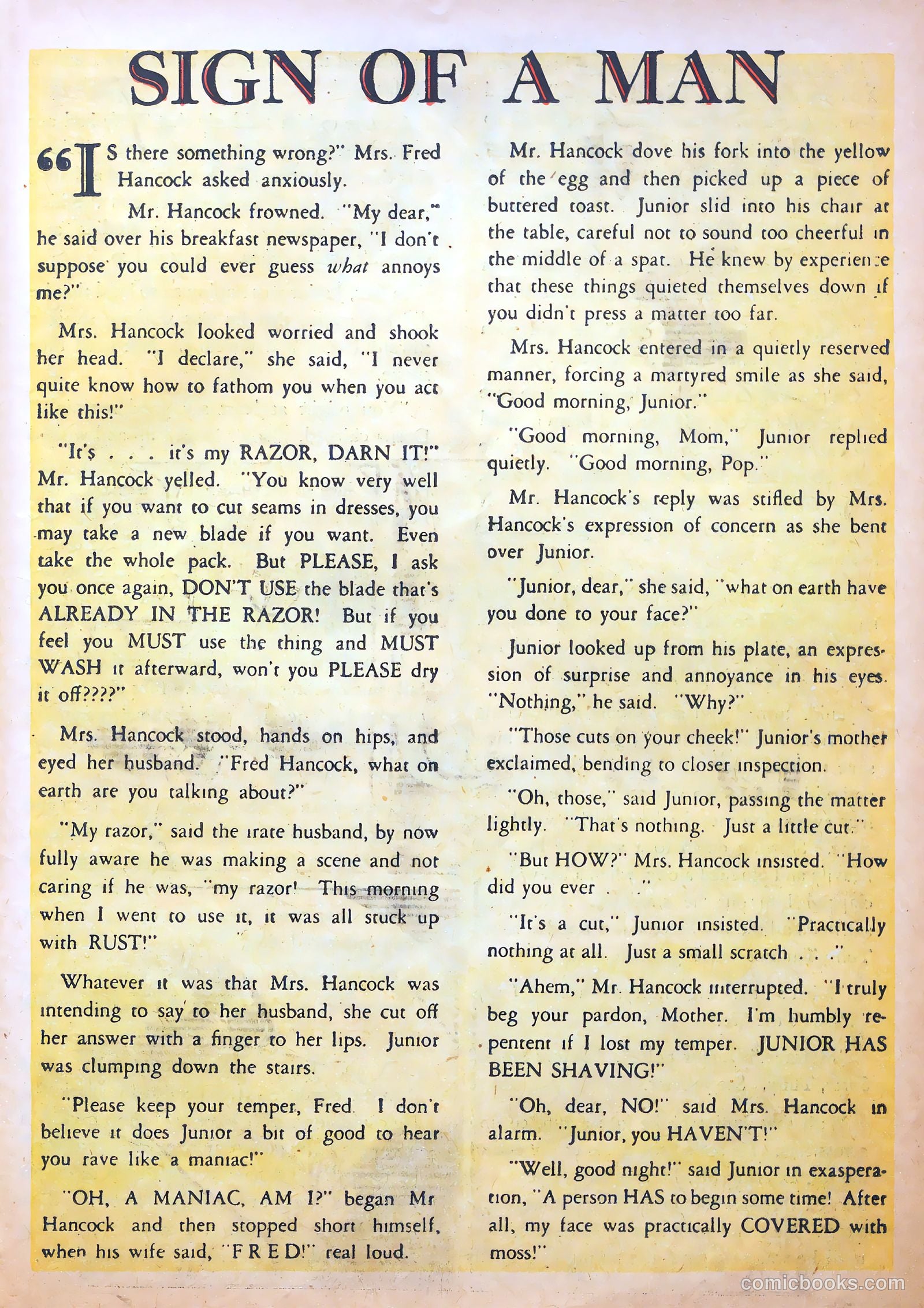 Judy Canova #1 (1950) — page 23 of 36