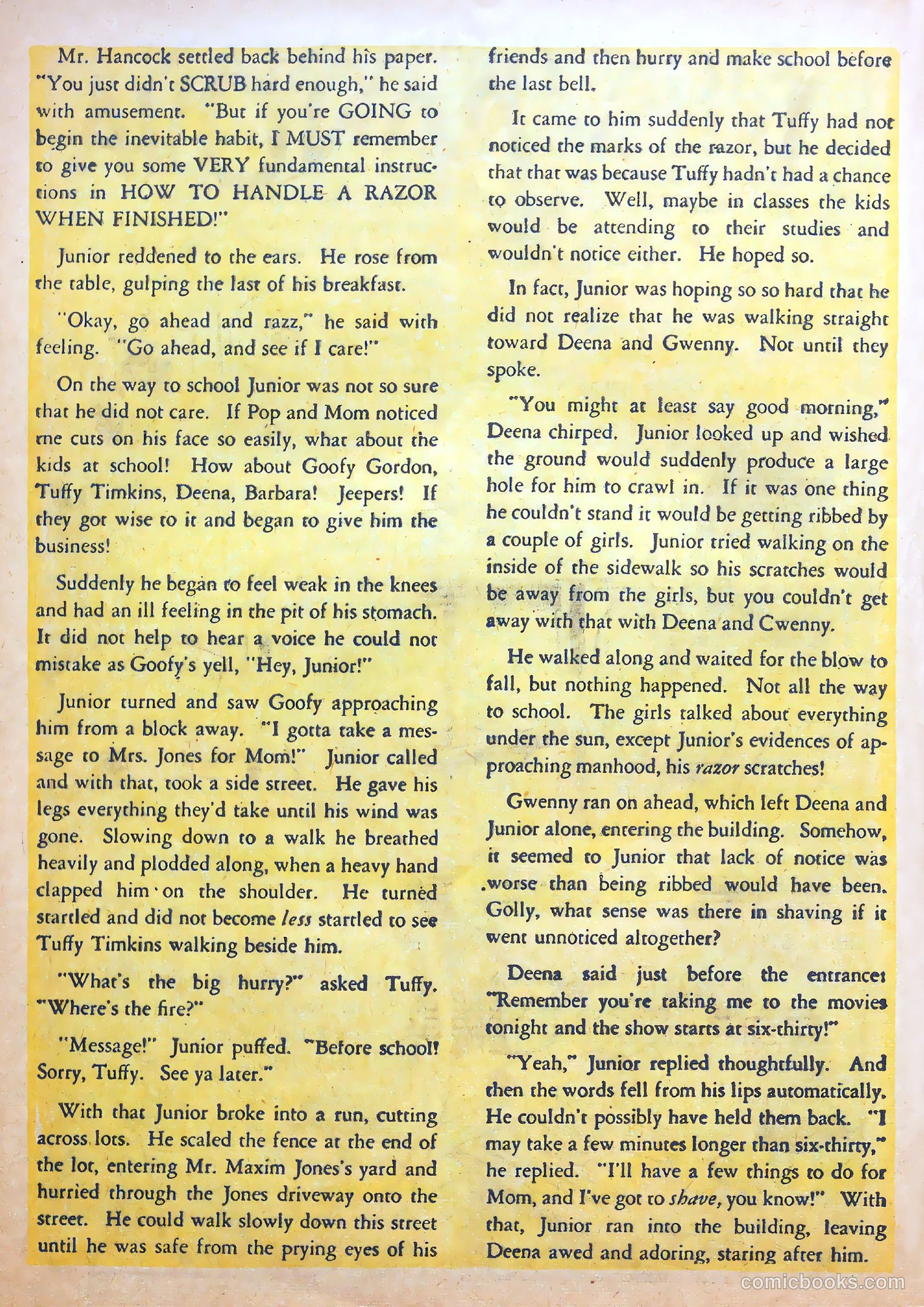 Judy Canova #1 (1950) — page 24 of 36
