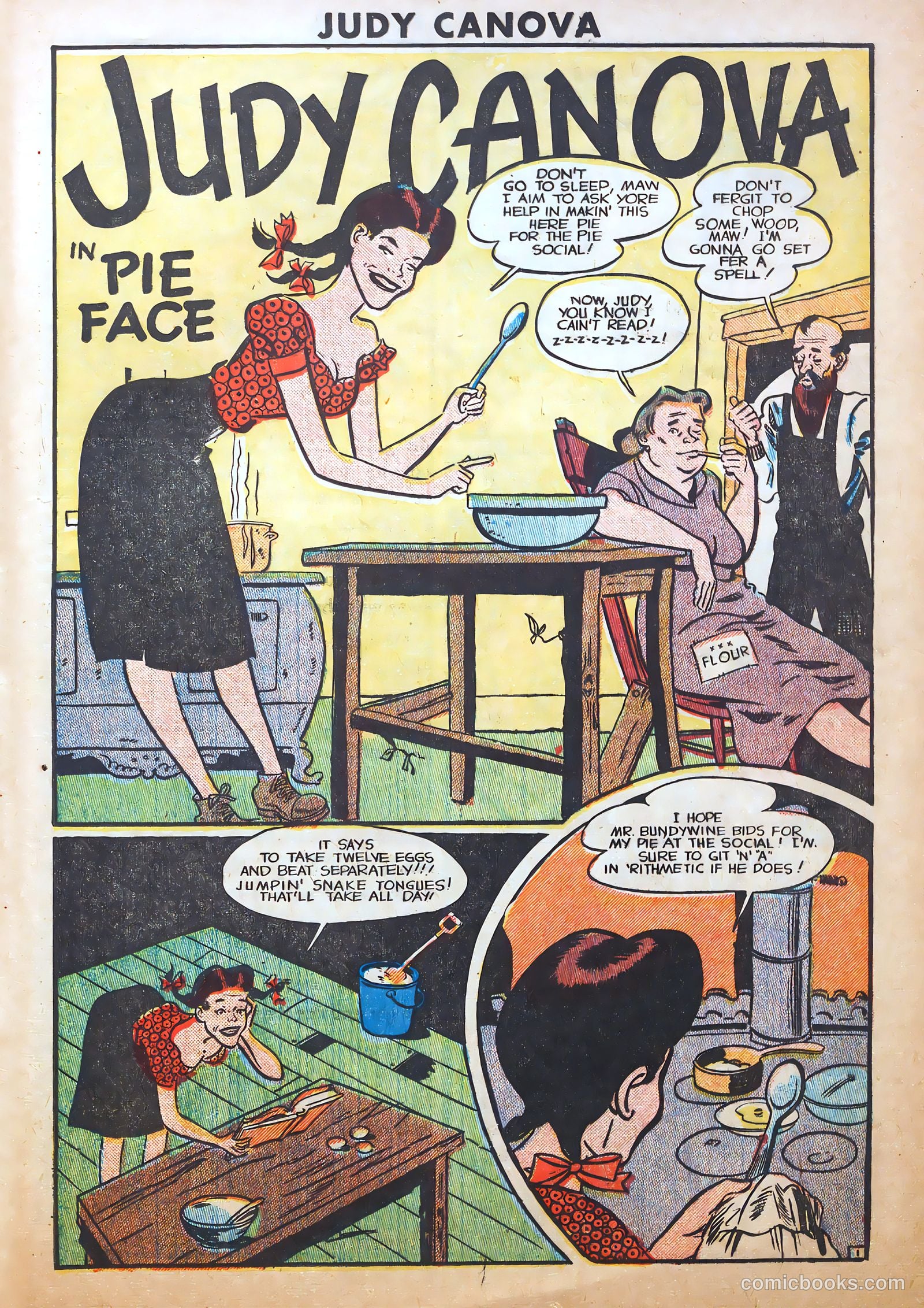 Judy Canova #1 (1950) — page 25 of 36