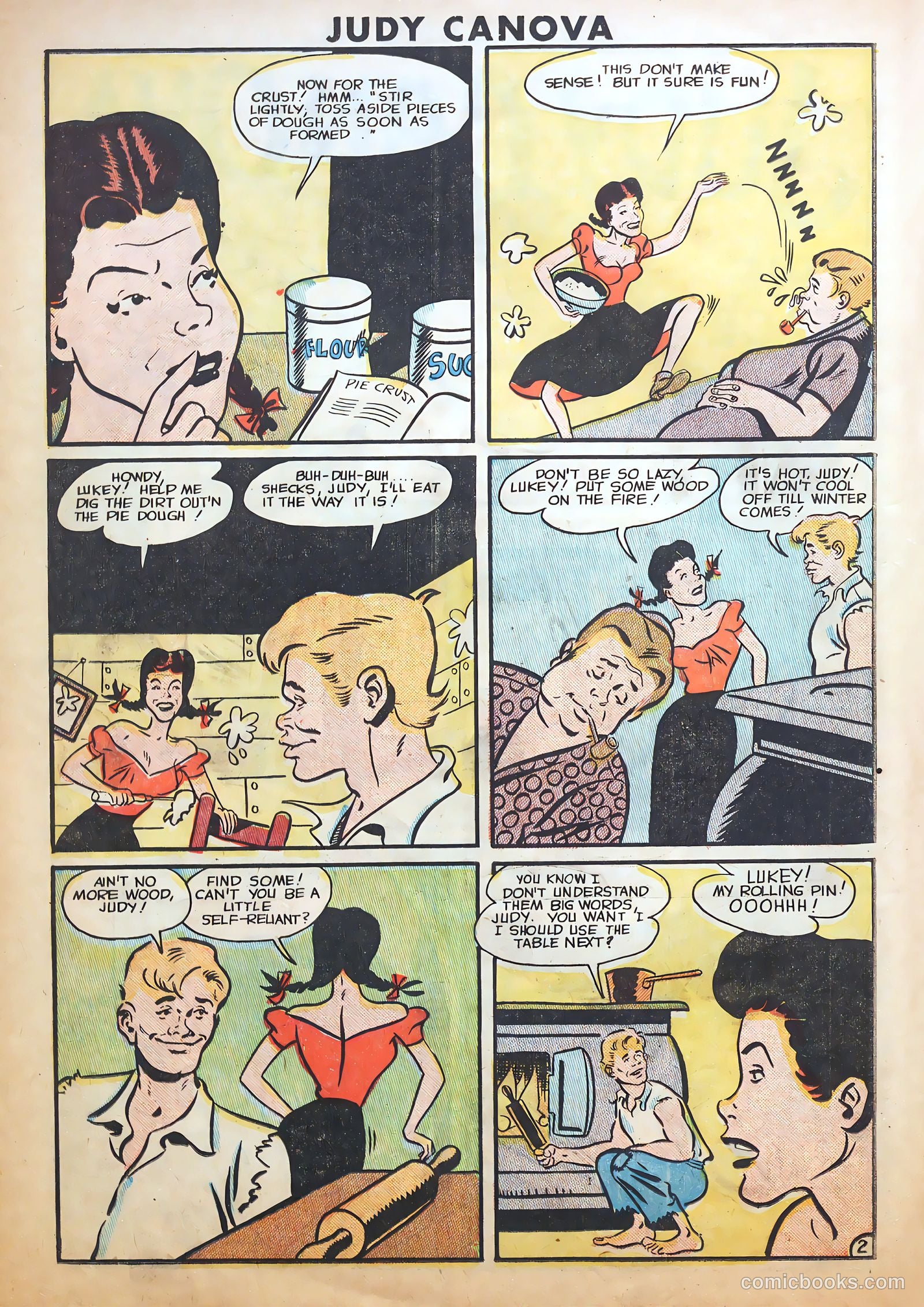 Judy Canova #1 (1950) — page 26 of 36