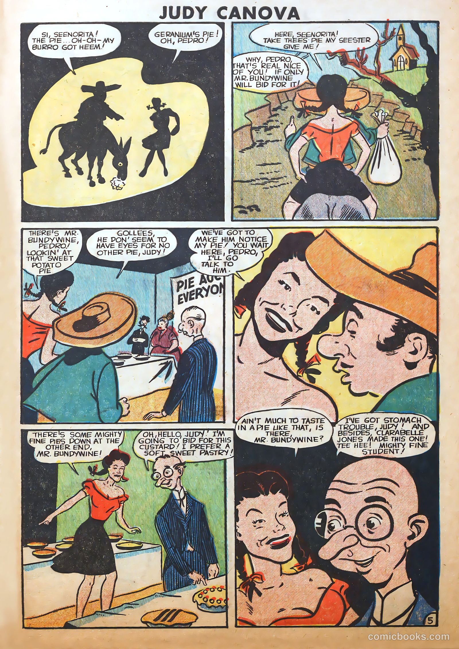 Judy Canova #1 (1950) — page 29 of 36