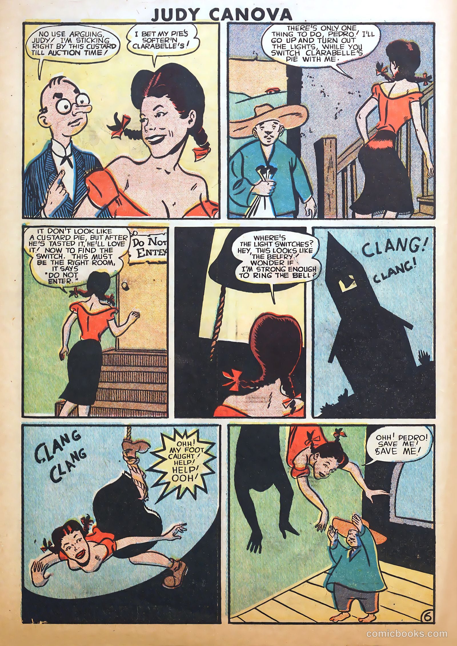 Judy Canova #1 (1950) — page 30 of 36