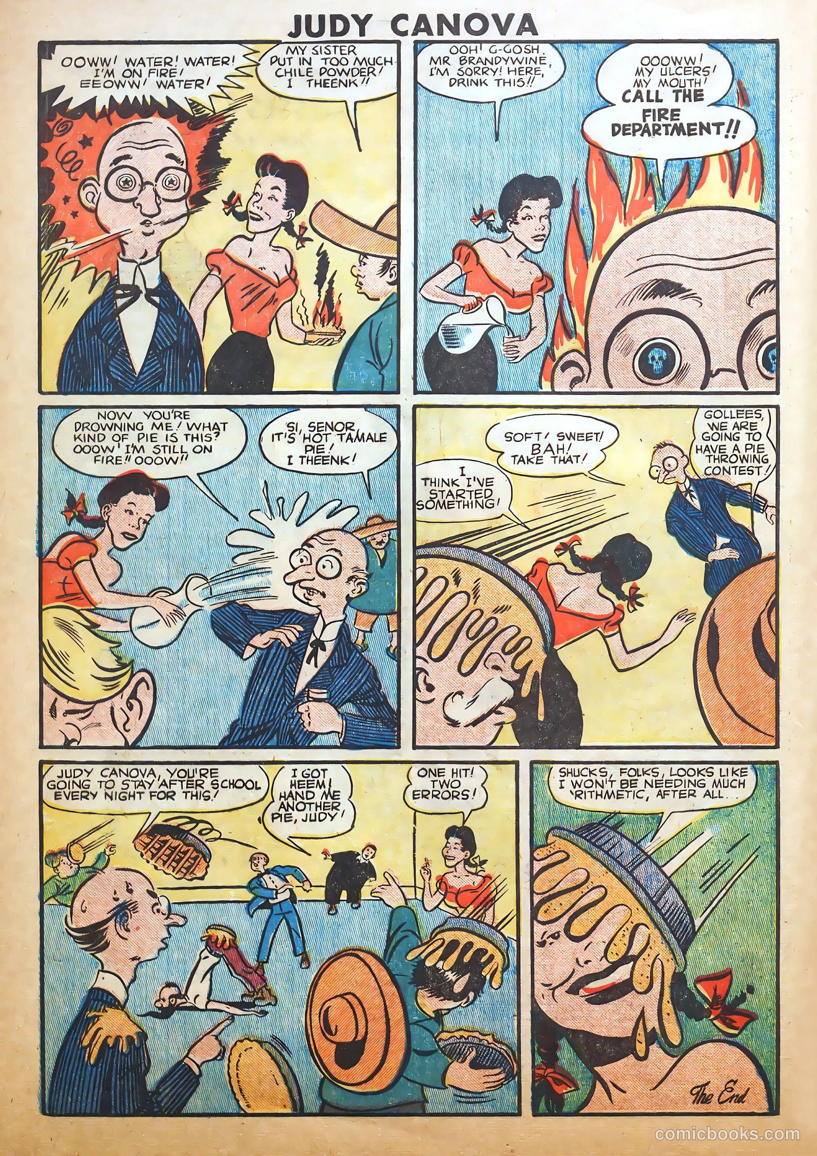 Judy Canova #1 (1950) — page 32 of 36