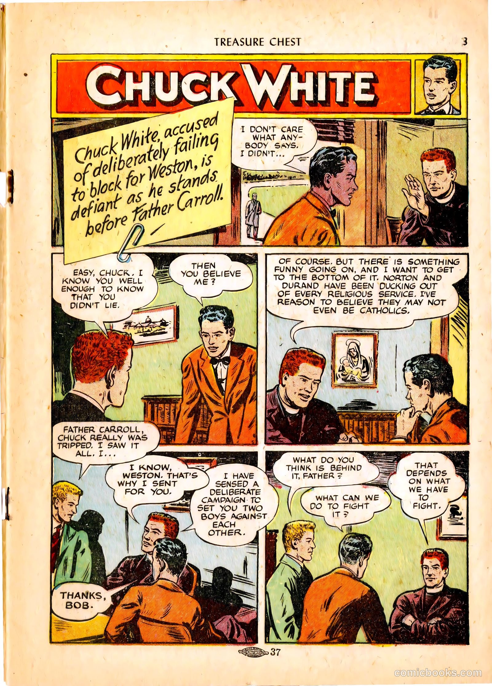 Treasure Chest of Fun and Fact v1 #6 — page 3 of 36