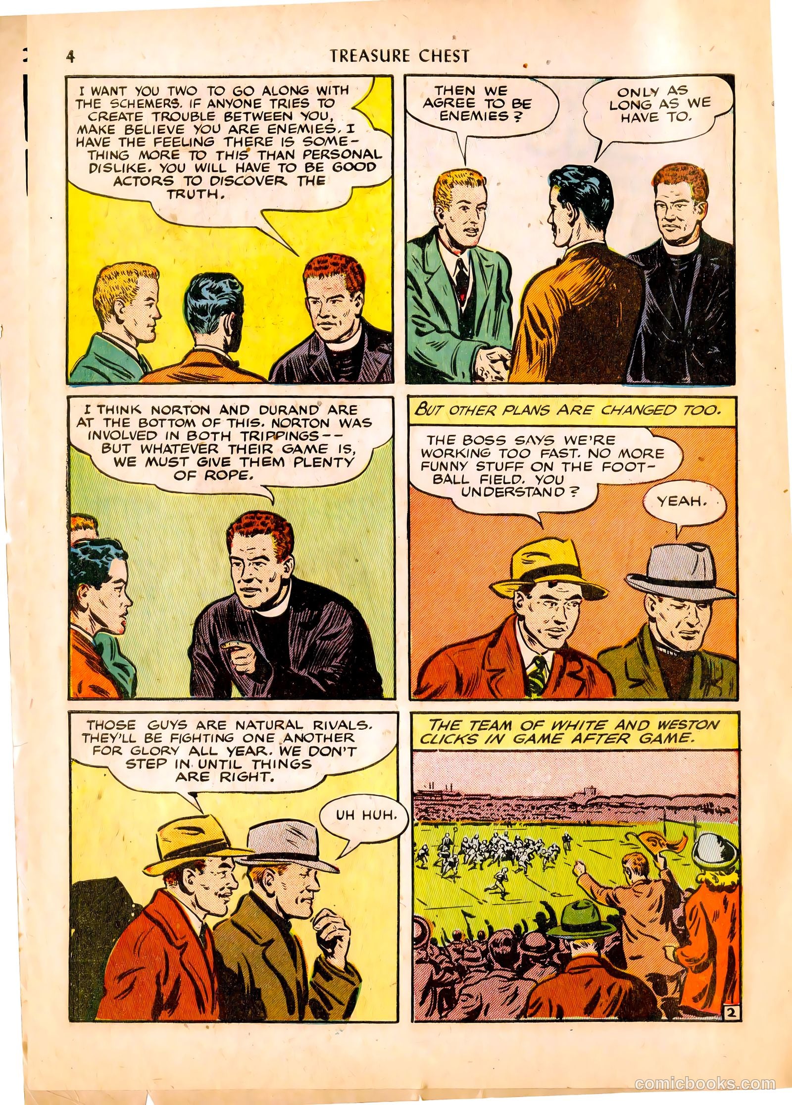 Treasure Chest of Fun and Fact v1 #6 — page 4 of 36
