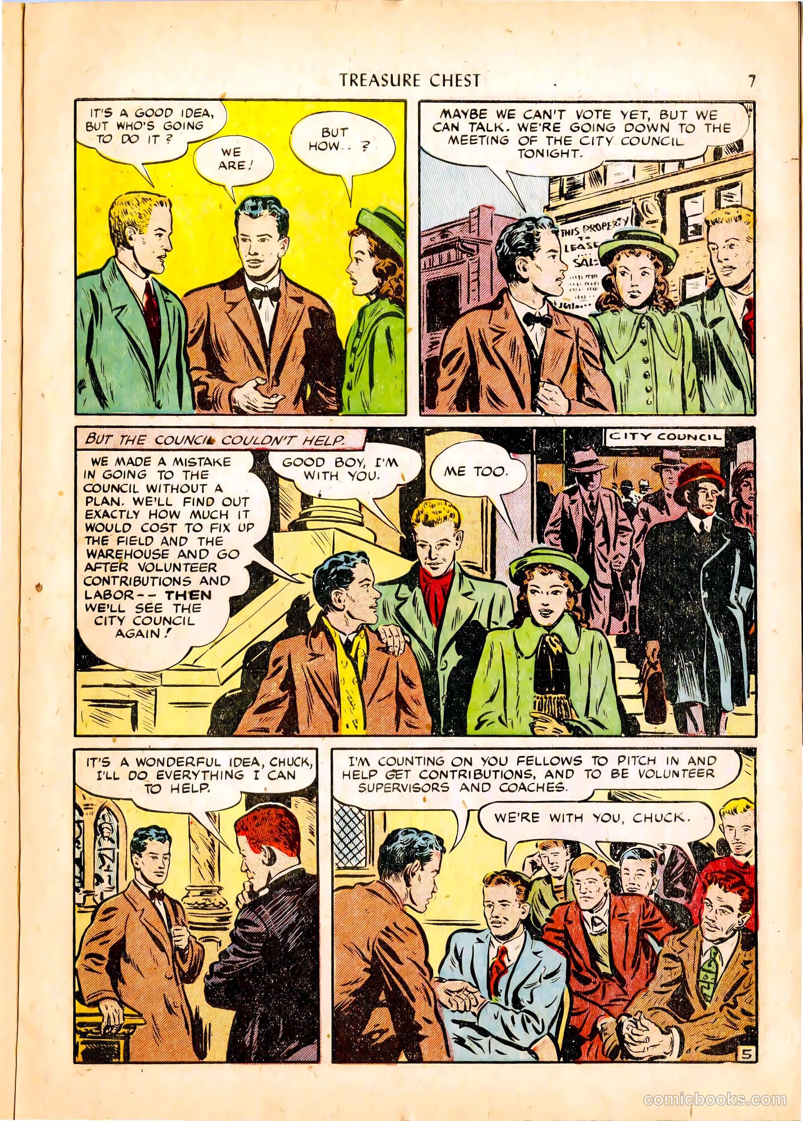 Treasure Chest of Fun and Fact v1 #6 — page 7 of 36