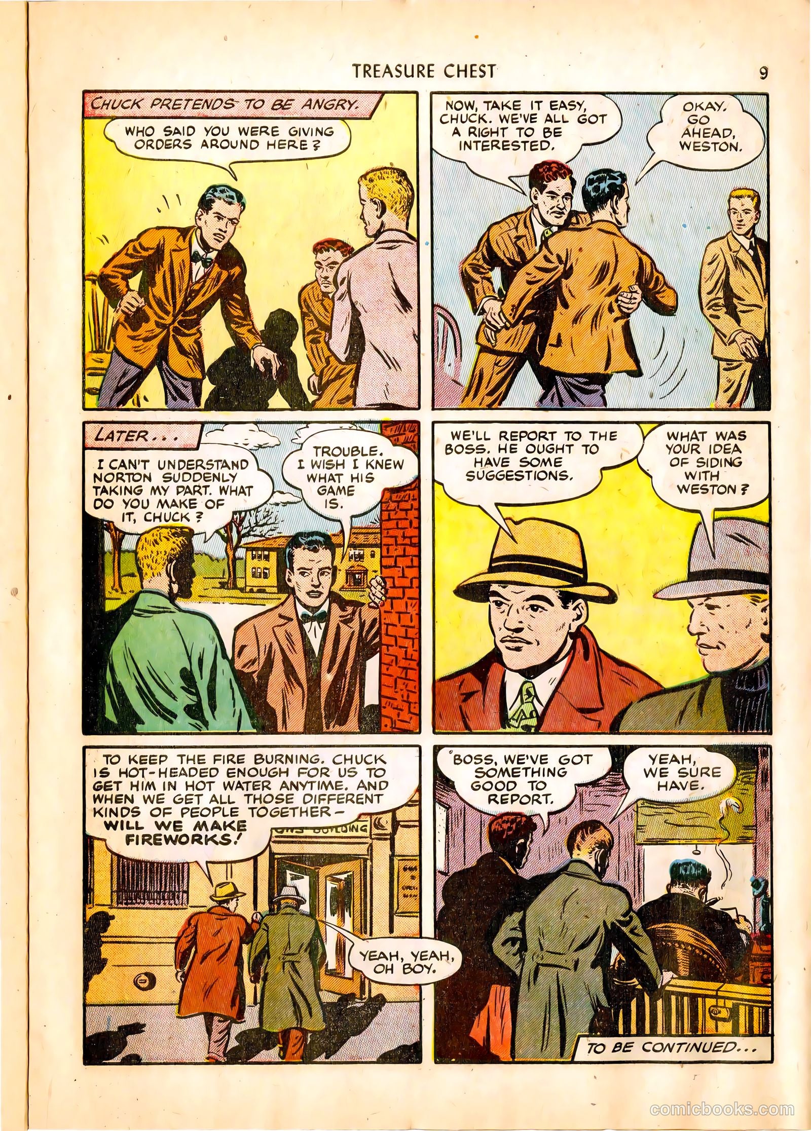 Treasure Chest of Fun and Fact v1 #6 — page 9 of 36