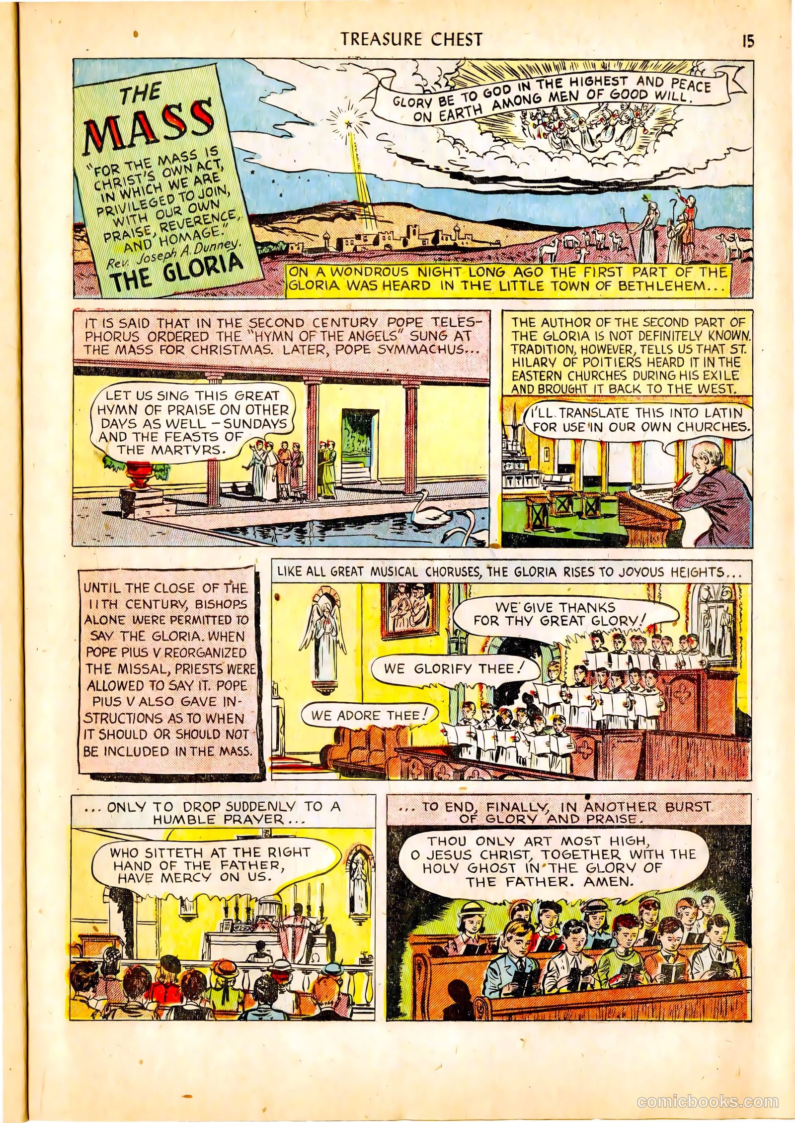 Treasure Chest of Fun and Fact v1 #6 — page 15 of 36