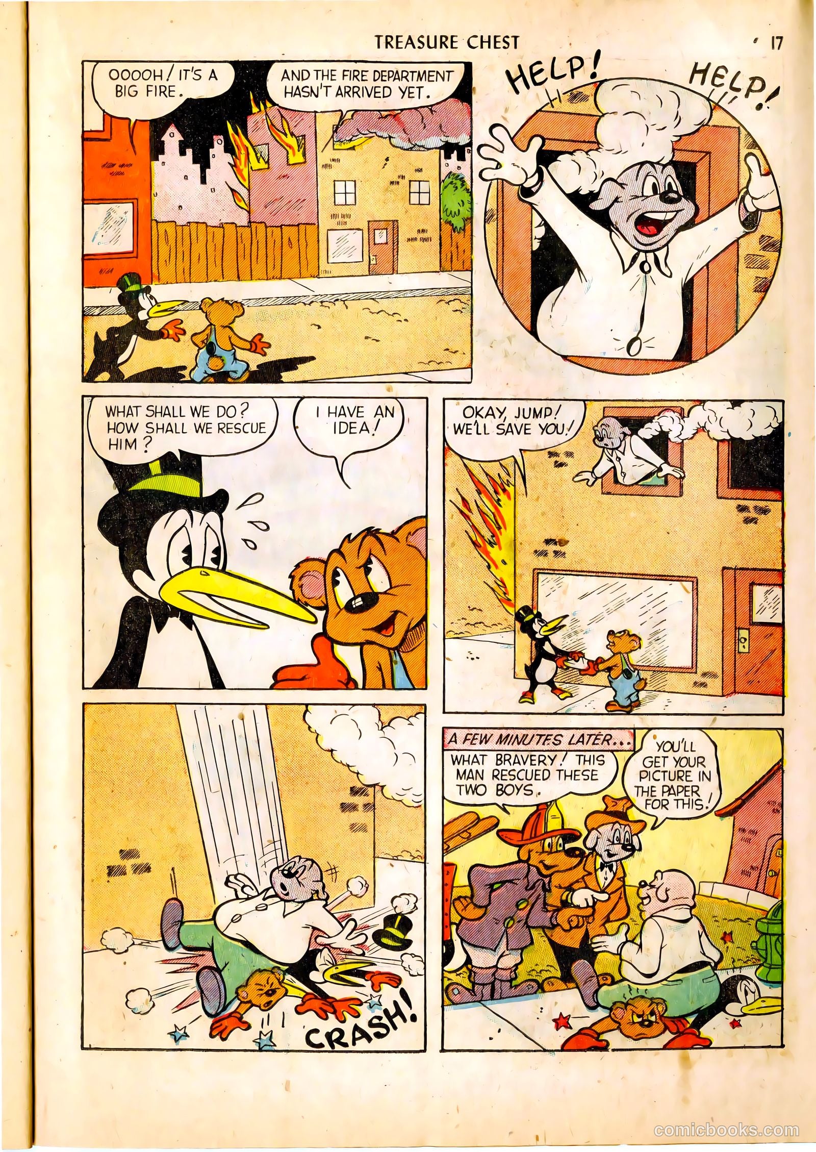 Treasure Chest of Fun and Fact v1 #6 — page 17 of 36