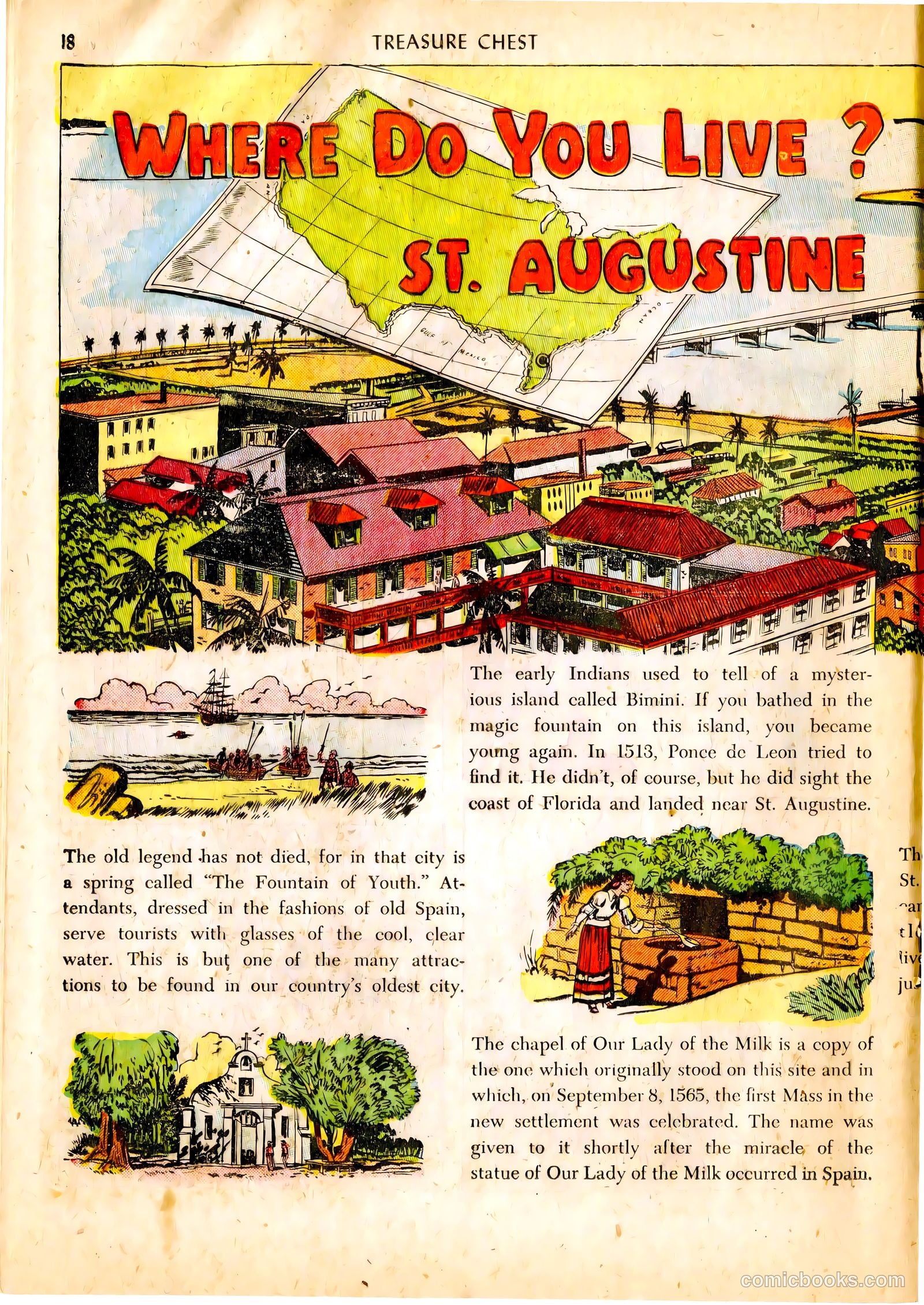 Treasure Chest of Fun and Fact v1 #6 — page 18 of 36