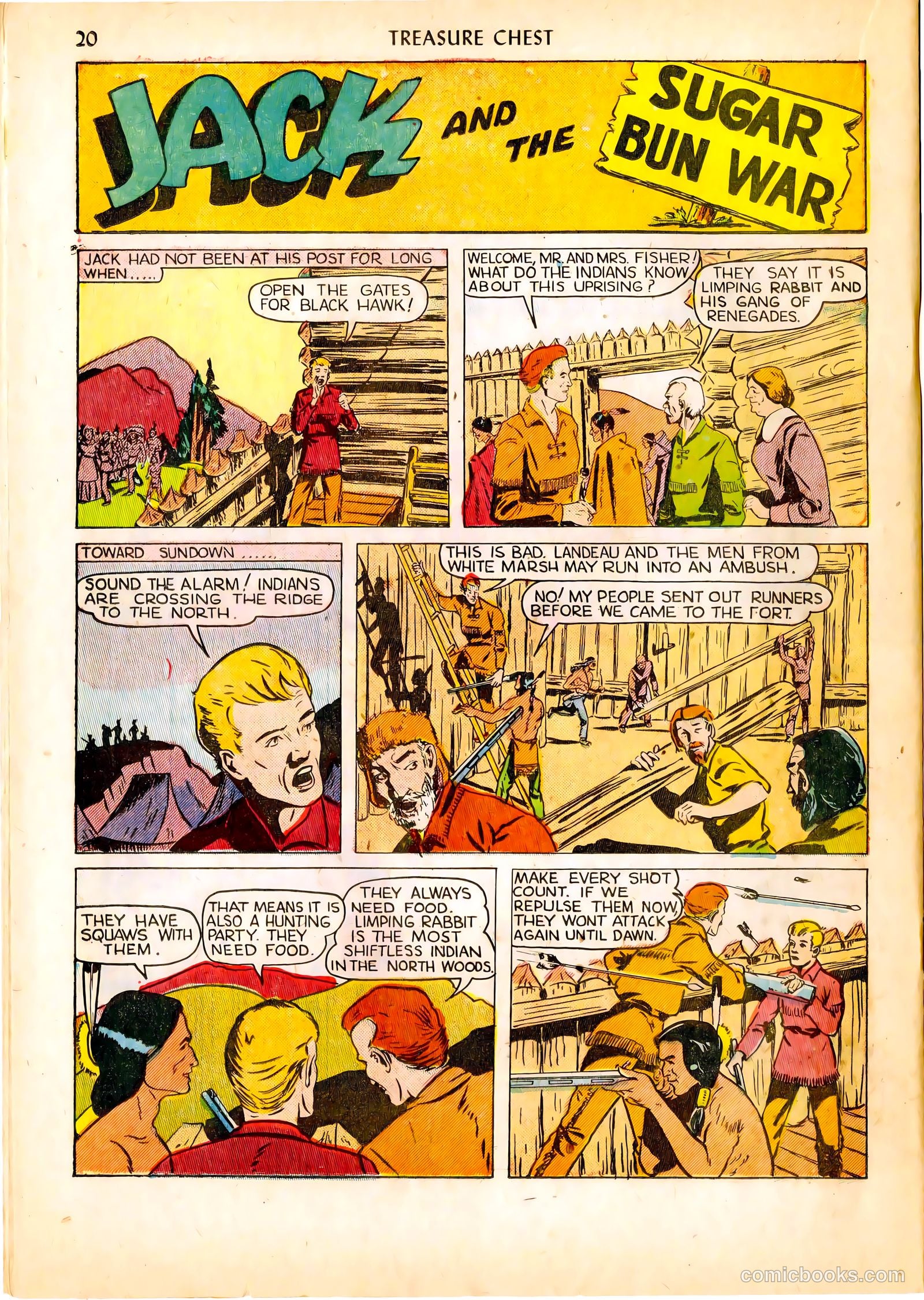 Treasure Chest of Fun and Fact v1 #6 — page 20 of 36