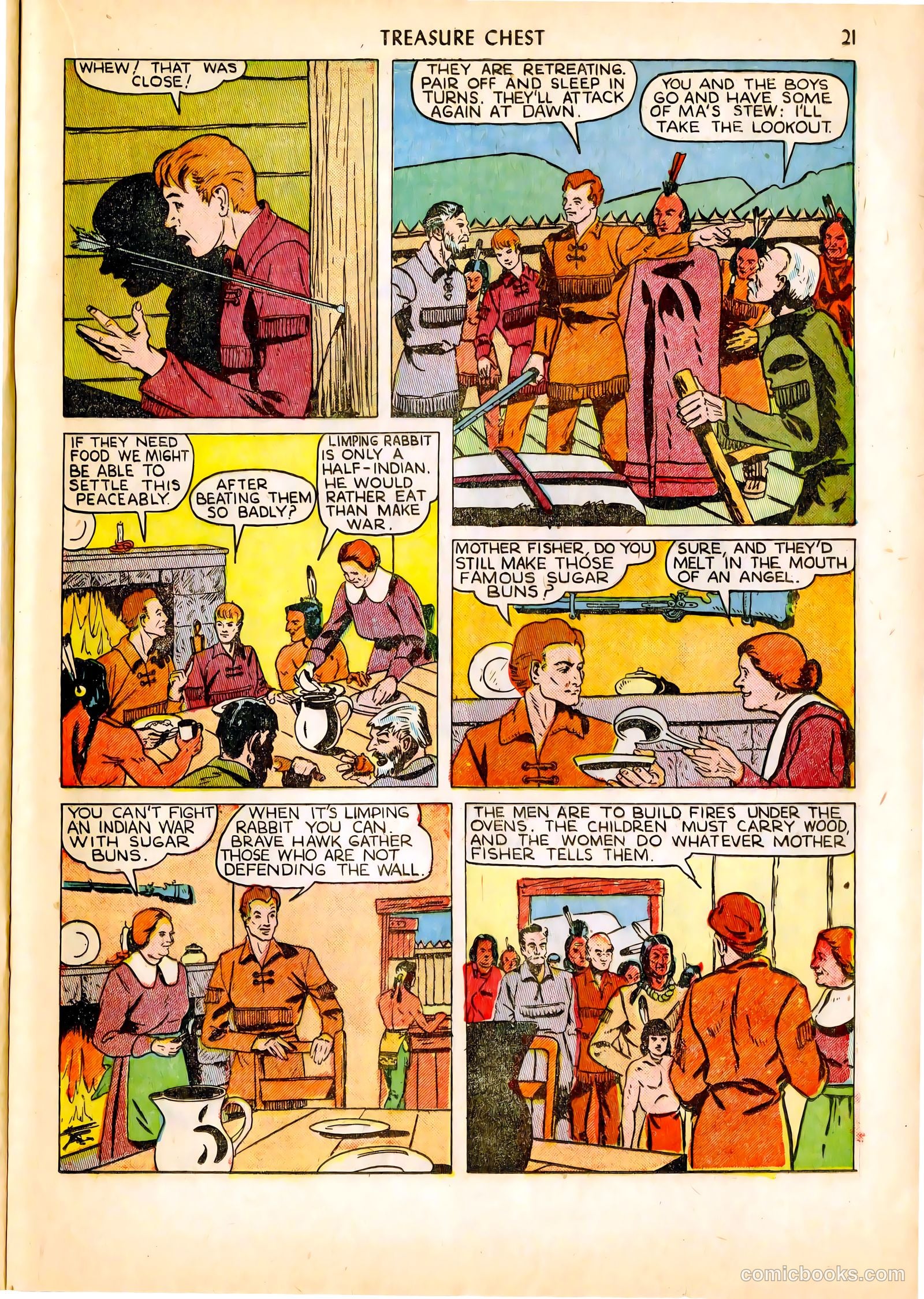 Treasure Chest of Fun and Fact v1 #6 — page 21 of 36