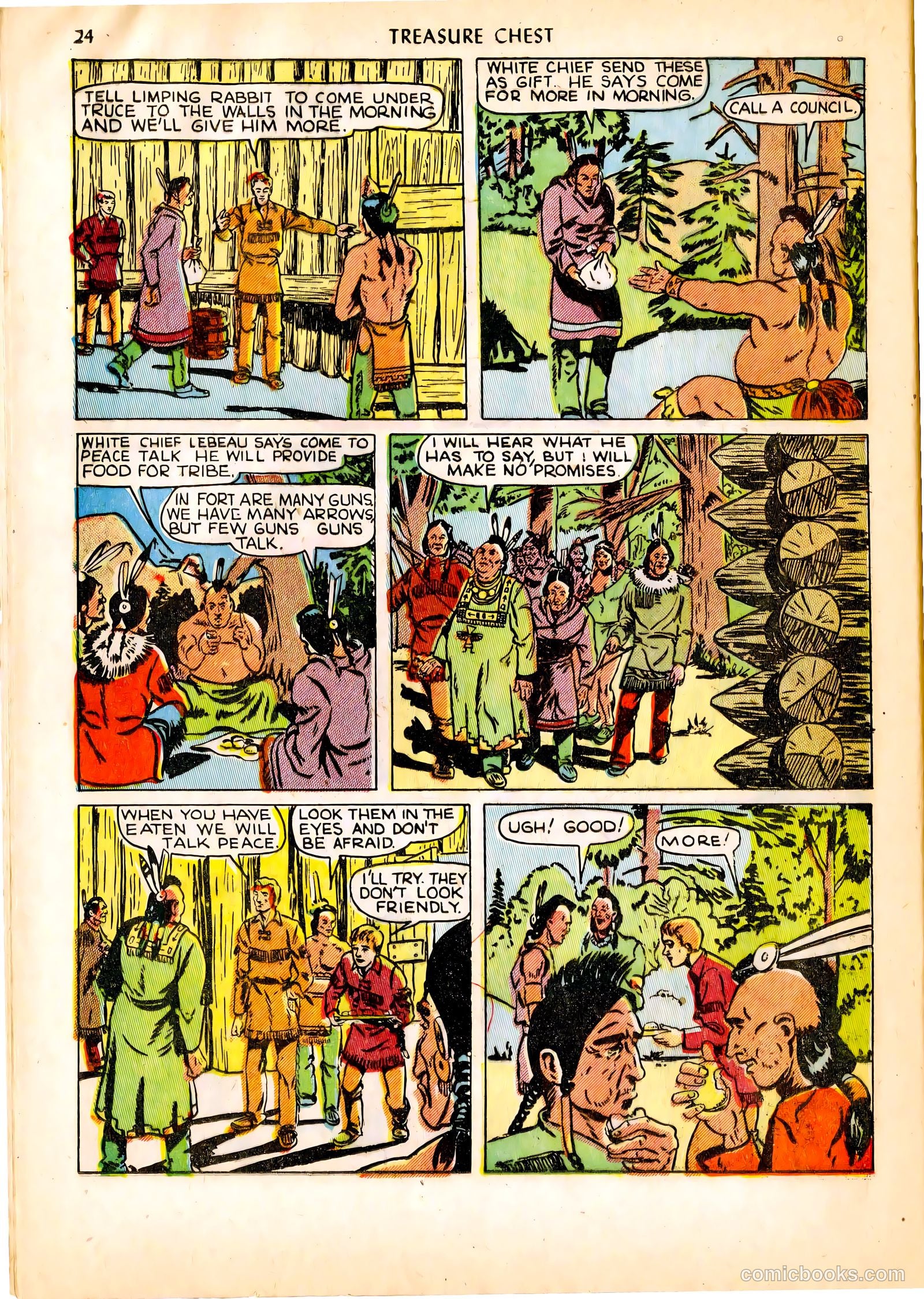 Treasure Chest of Fun and Fact v1 #6 — page 24 of 36