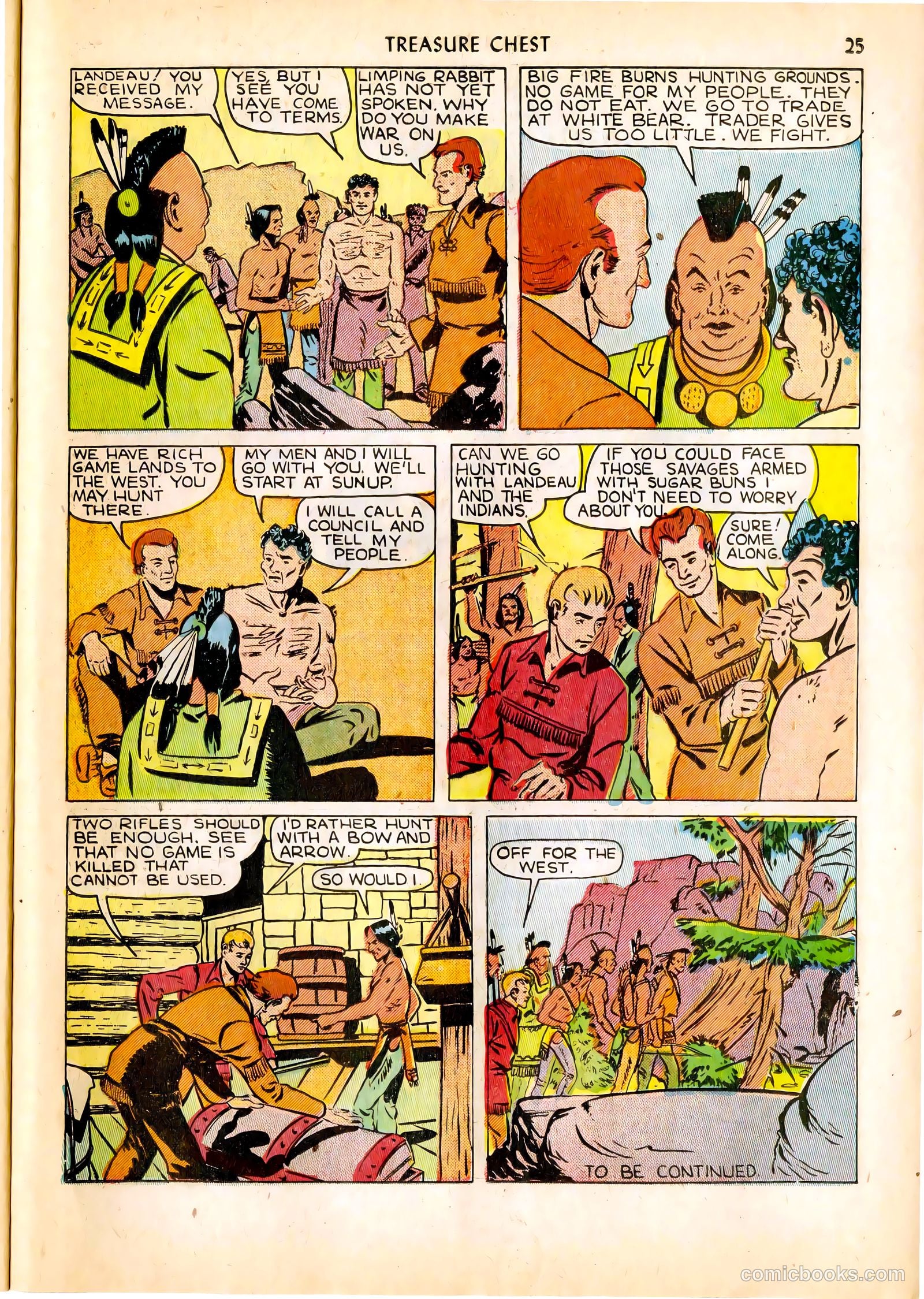 Treasure Chest of Fun and Fact v1 #6 — page 25 of 36