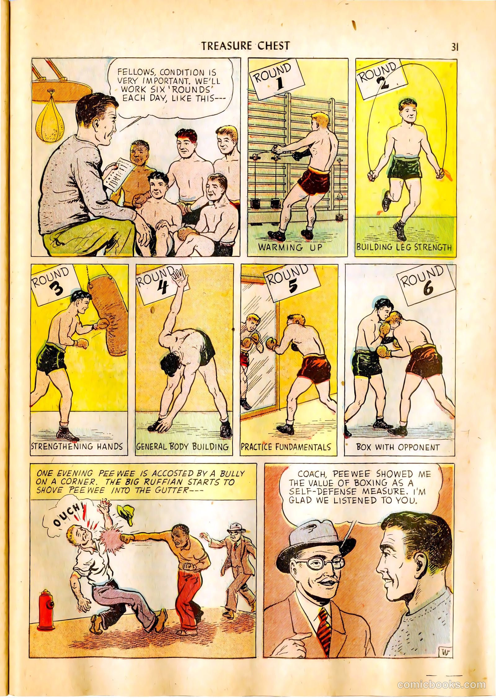 Treasure Chest of Fun and Fact v1 #6 — page 31 of 36