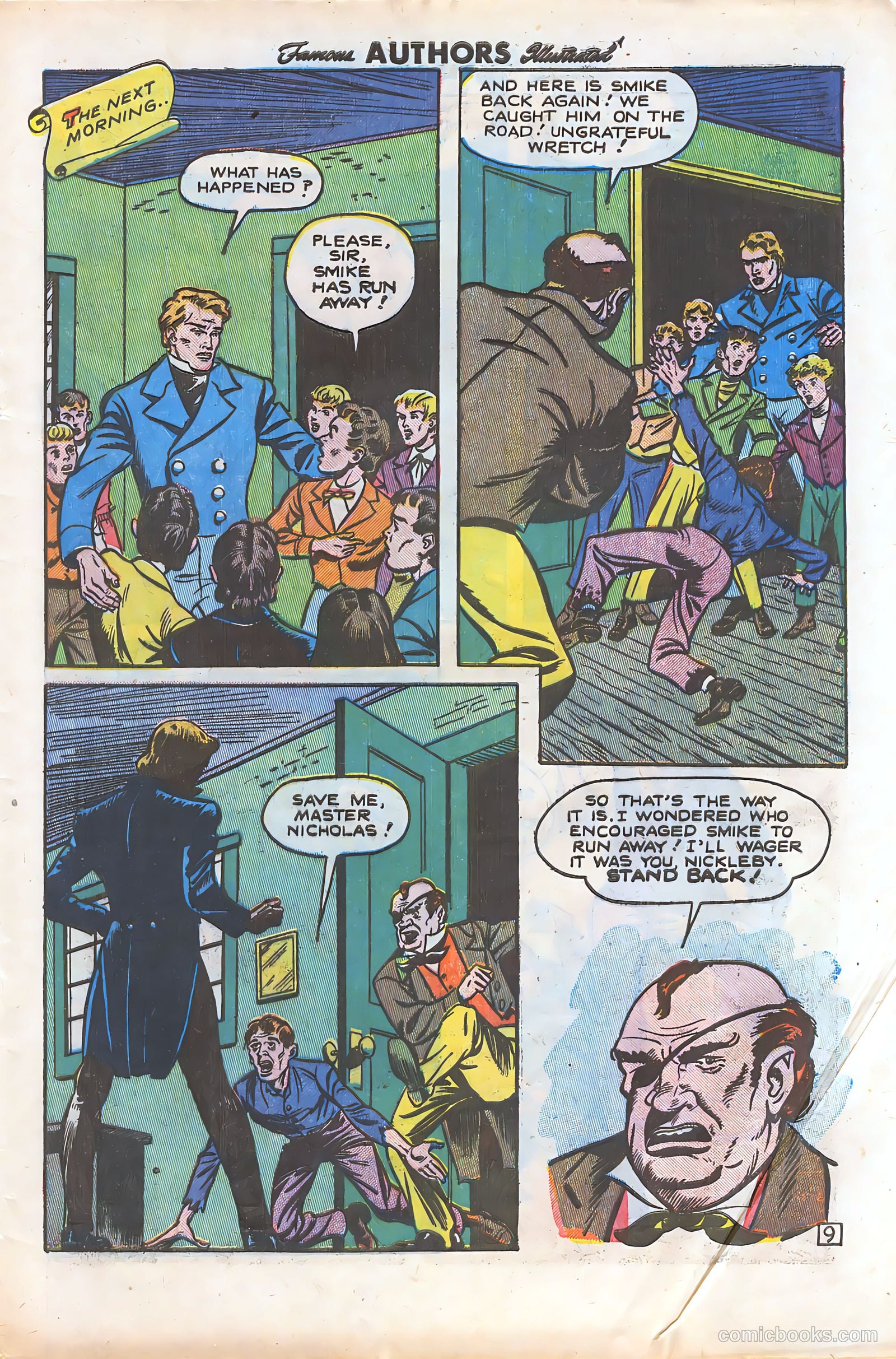 Stories By Famous Authors Illustrated 9 - Nicholas Nickleby #1 — page 11 of 52