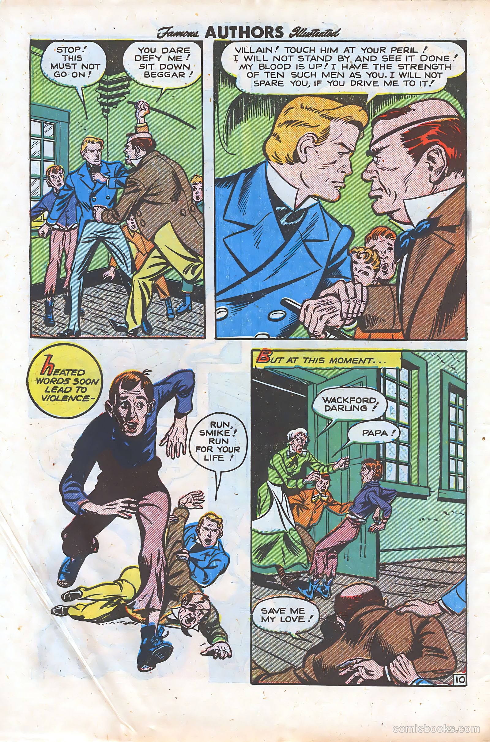 Stories By Famous Authors Illustrated 9 - Nicholas Nickleby #1 — page 12 of 52