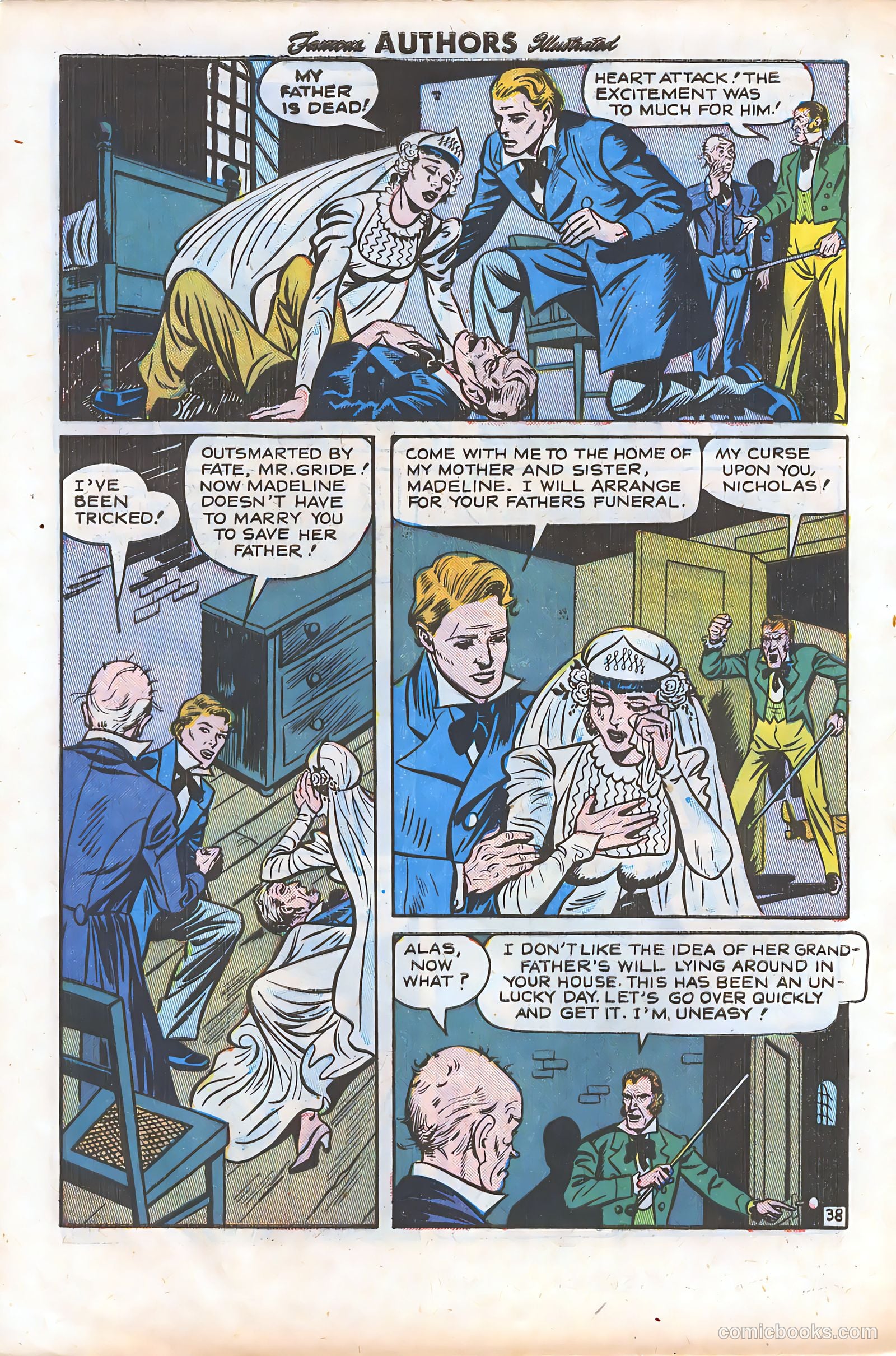 Stories By Famous Authors Illustrated 9 - Nicholas Nickleby #1 — page 40 of 52