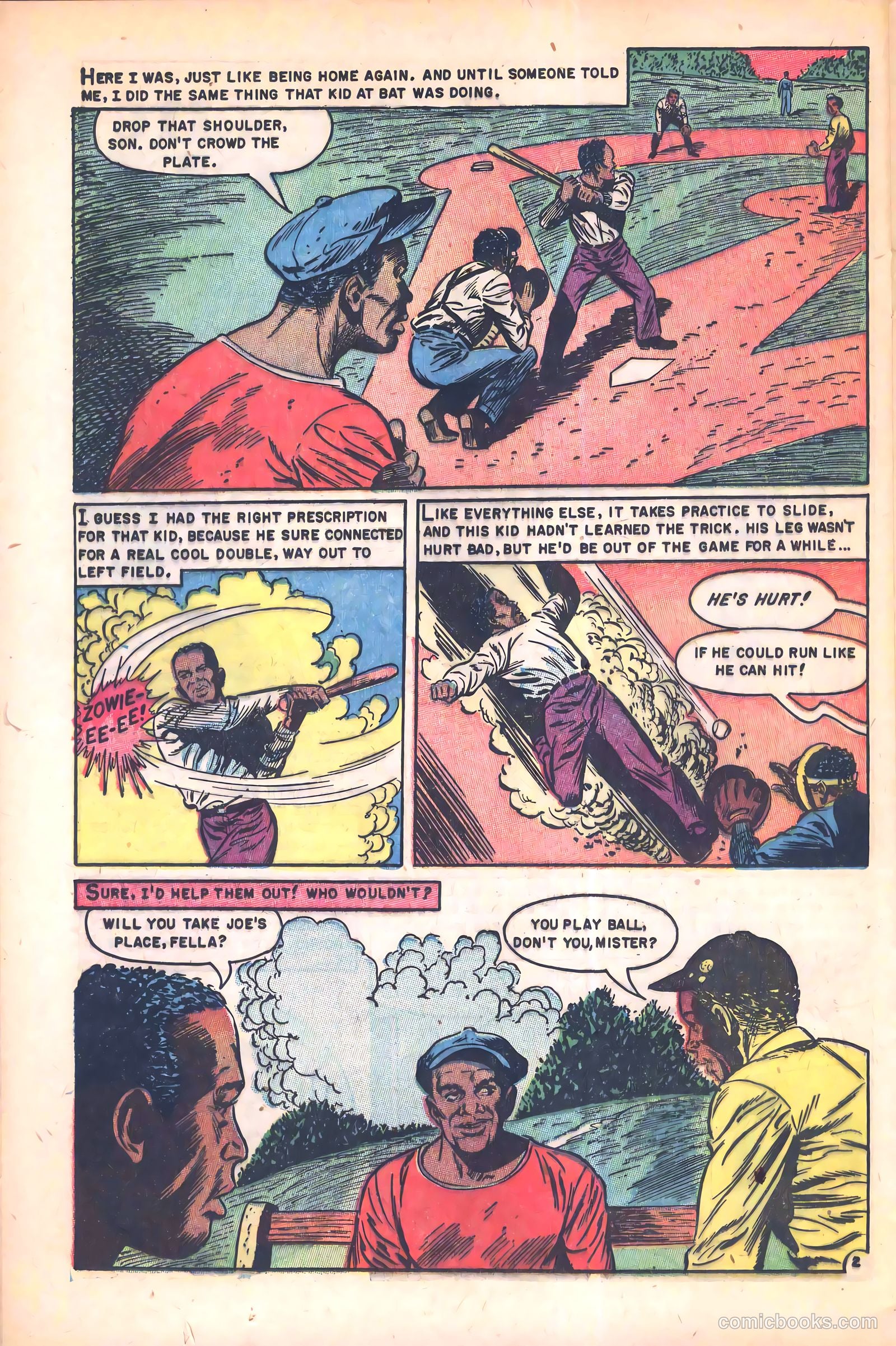The Amazing Willie Mays #1 (1954) — page 20 of 36