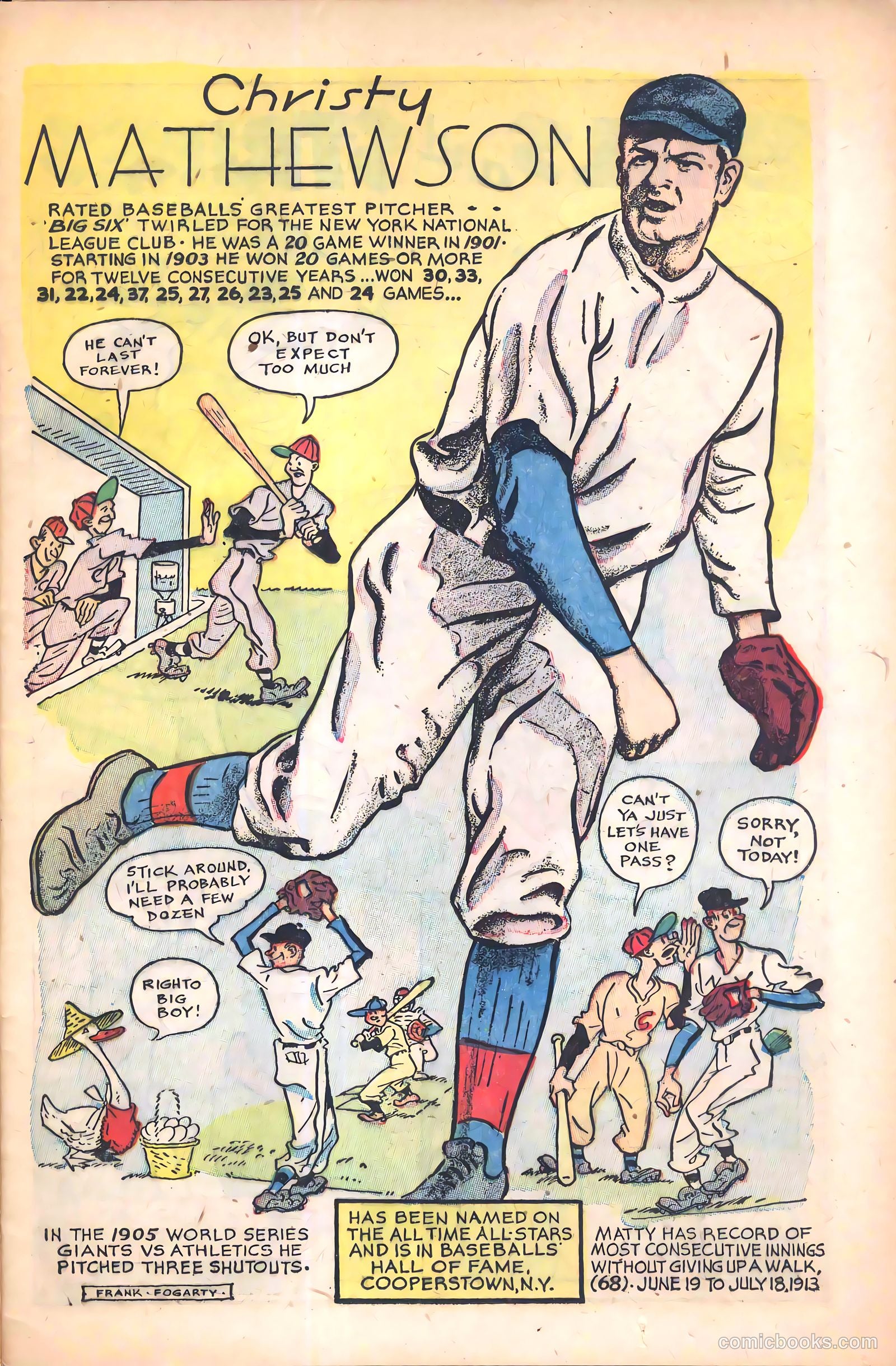 The Amazing Willie Mays #1 (1954) — page 25 of 36
