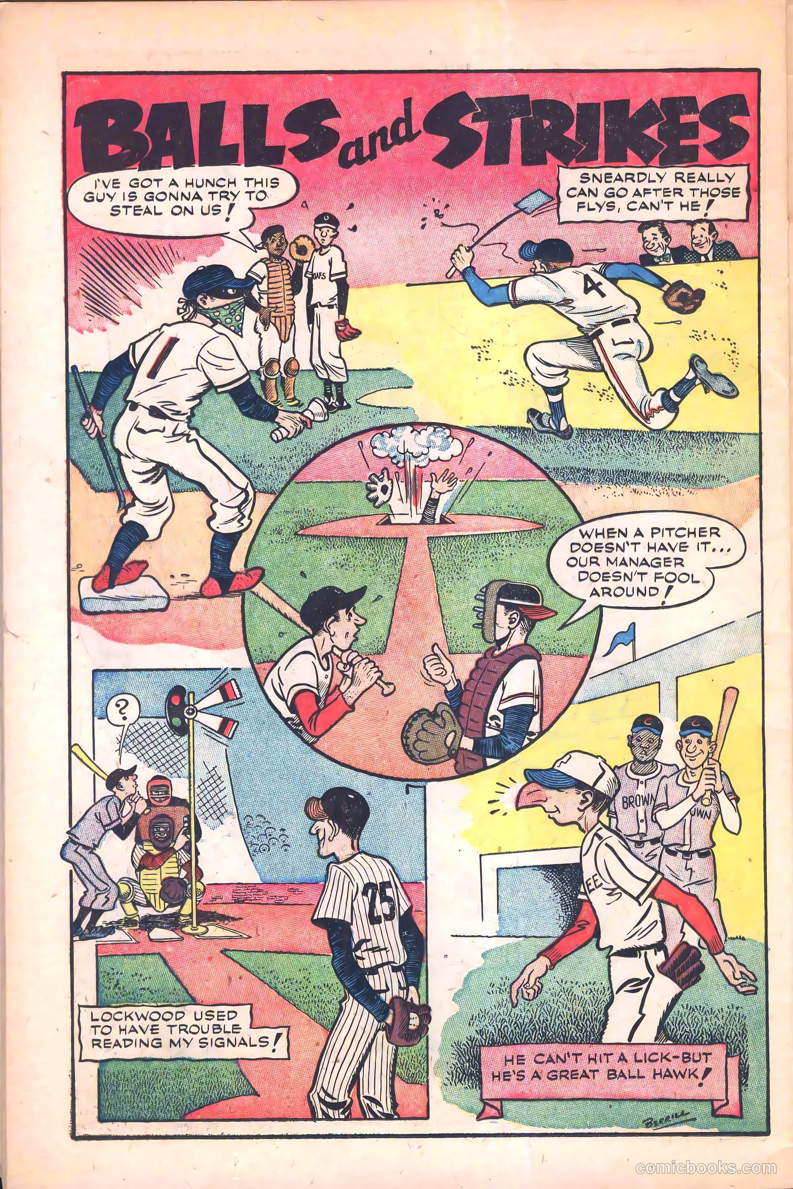 The Amazing Willie Mays #1 (1954) — page 26 of 36