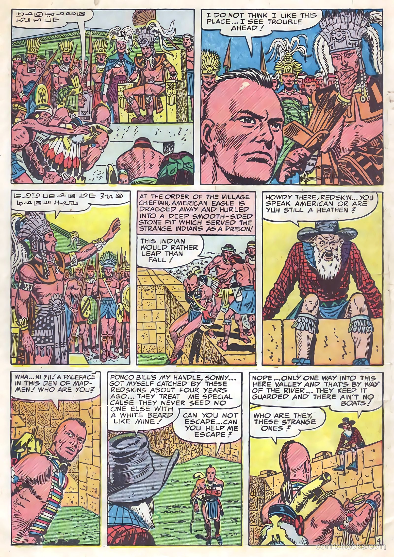Prize Comics Western #102 (1950) — page 6 of 36