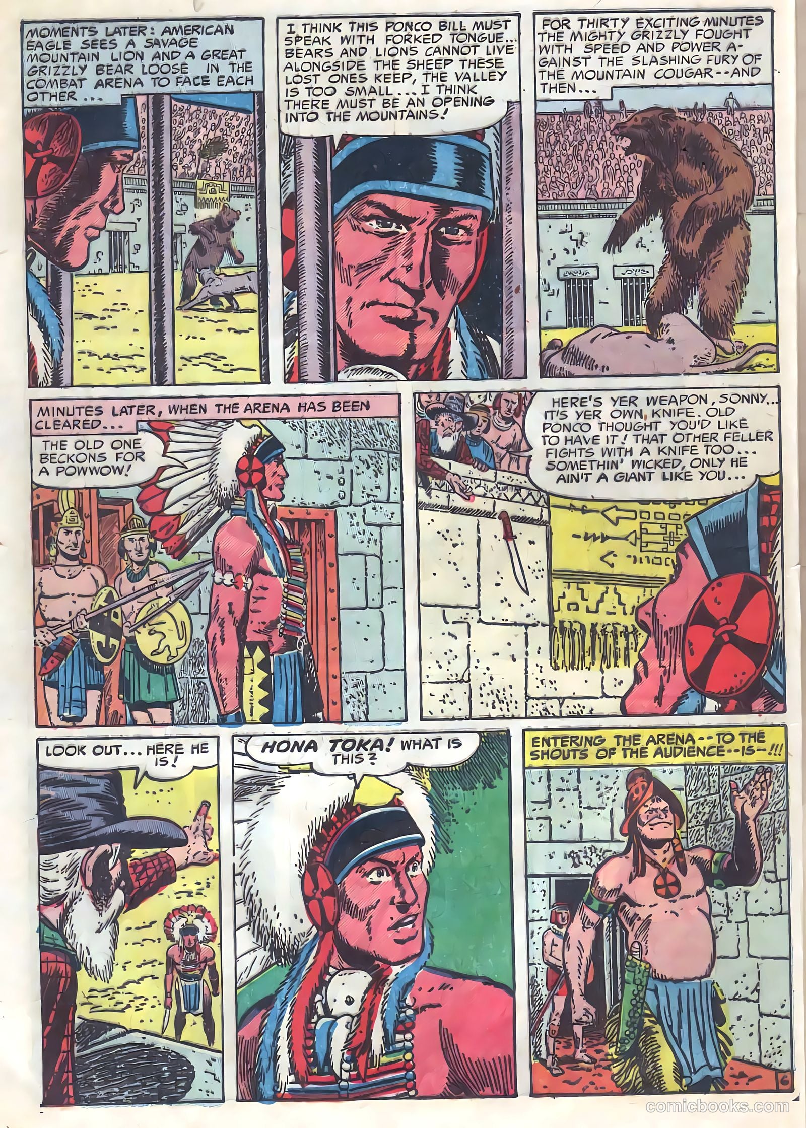 Prize Comics Western #102 (1950) — page 8 of 36