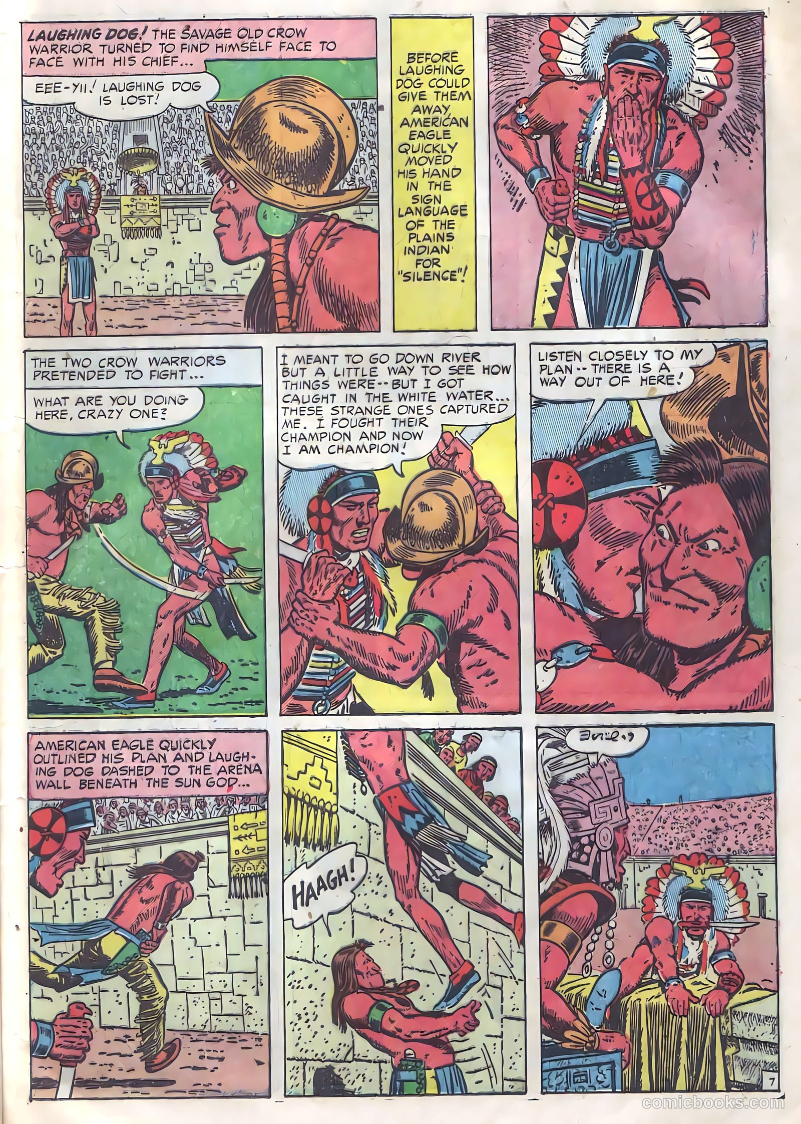 Prize Comics Western #102 (1950) — page 9 of 36