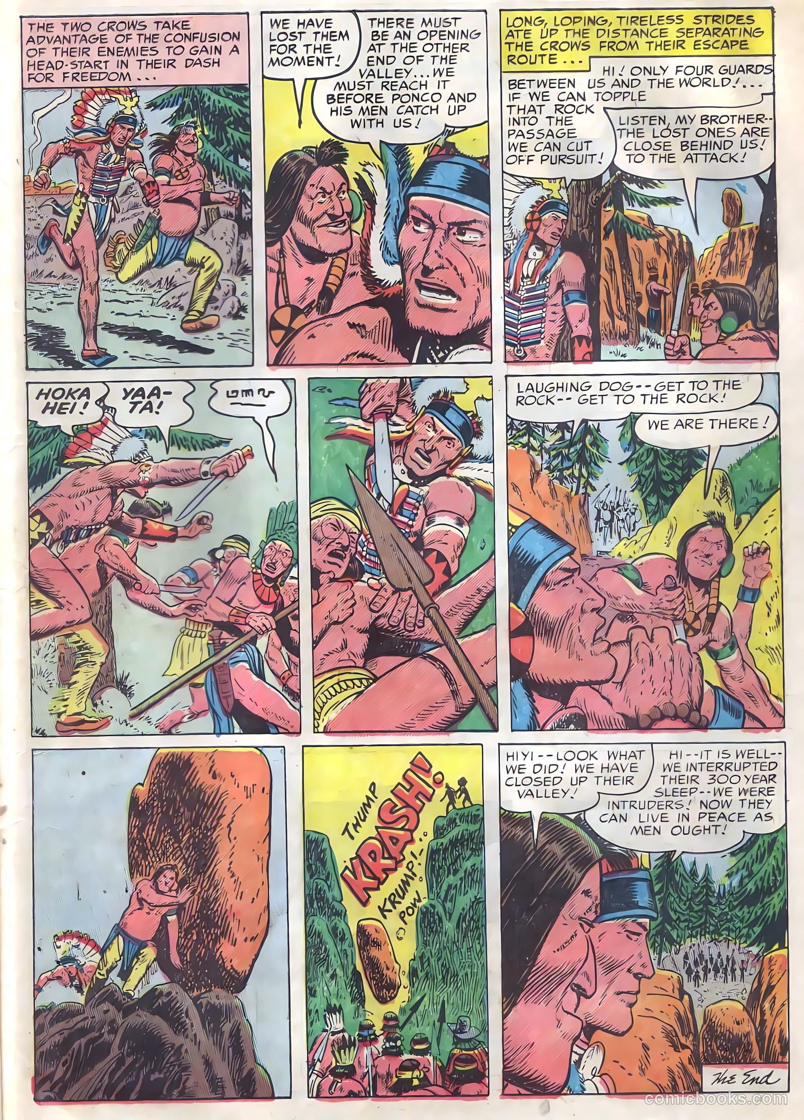Prize Comics Western #102 (1950) — page 11 of 36