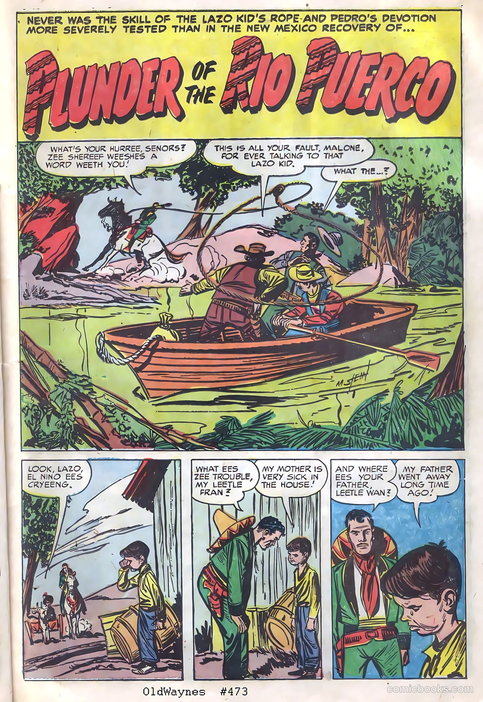 Prize Comics Western #102 (1950) — page 15 of 36