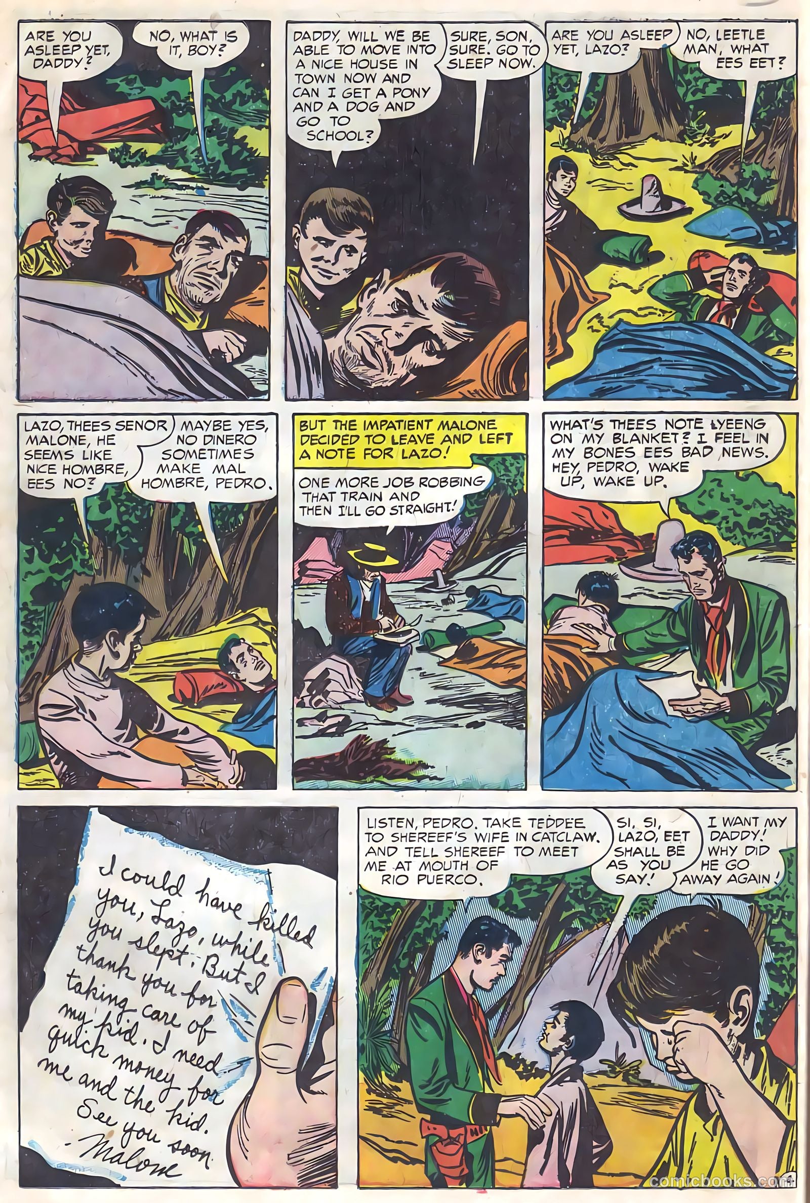 Prize Comics Western #102 (1950) — page 18 of 36