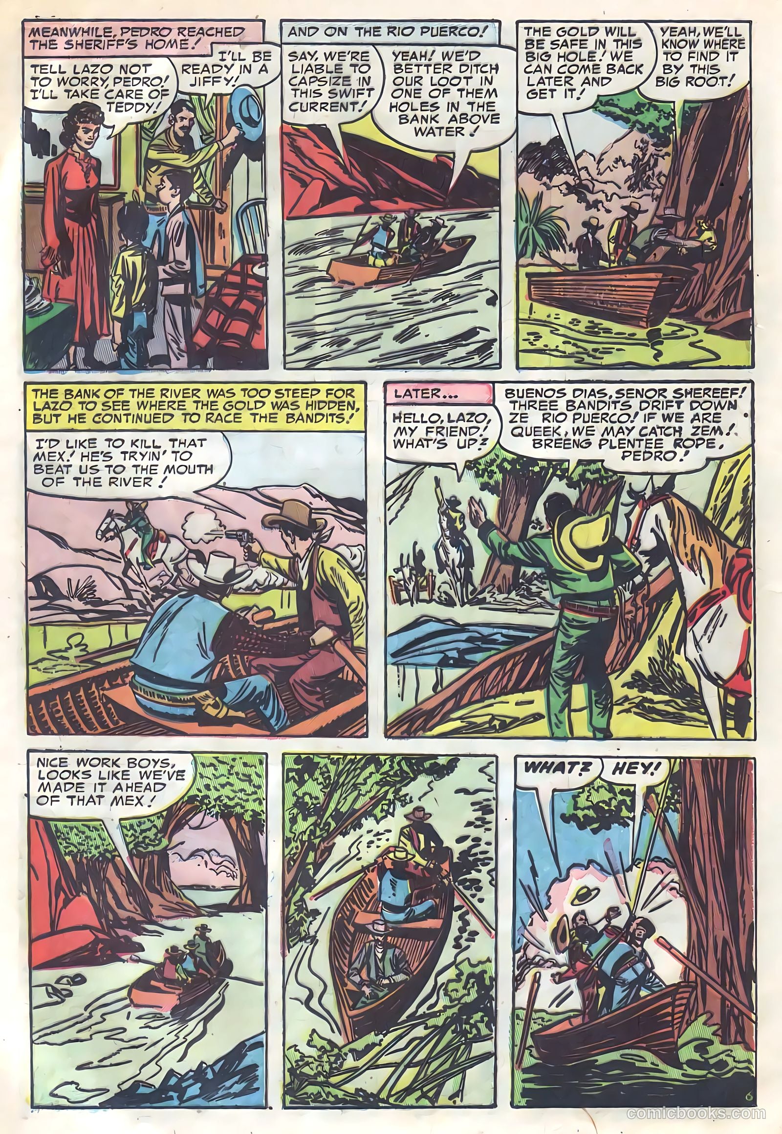 Prize Comics Western #102 (1950) — page 20 of 36