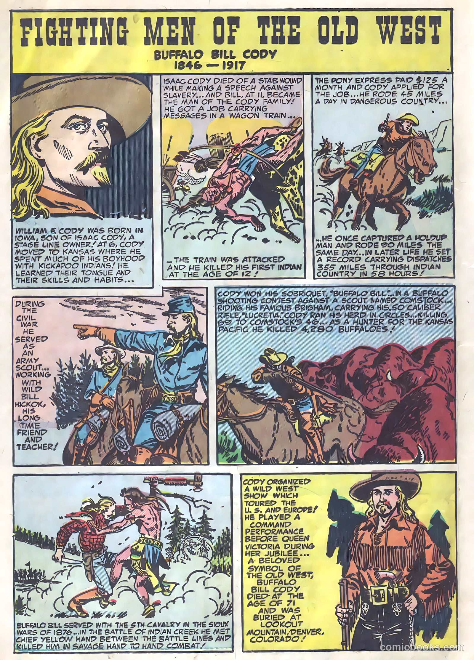 Prize Comics Western #102 (1950) — page 24 of 36