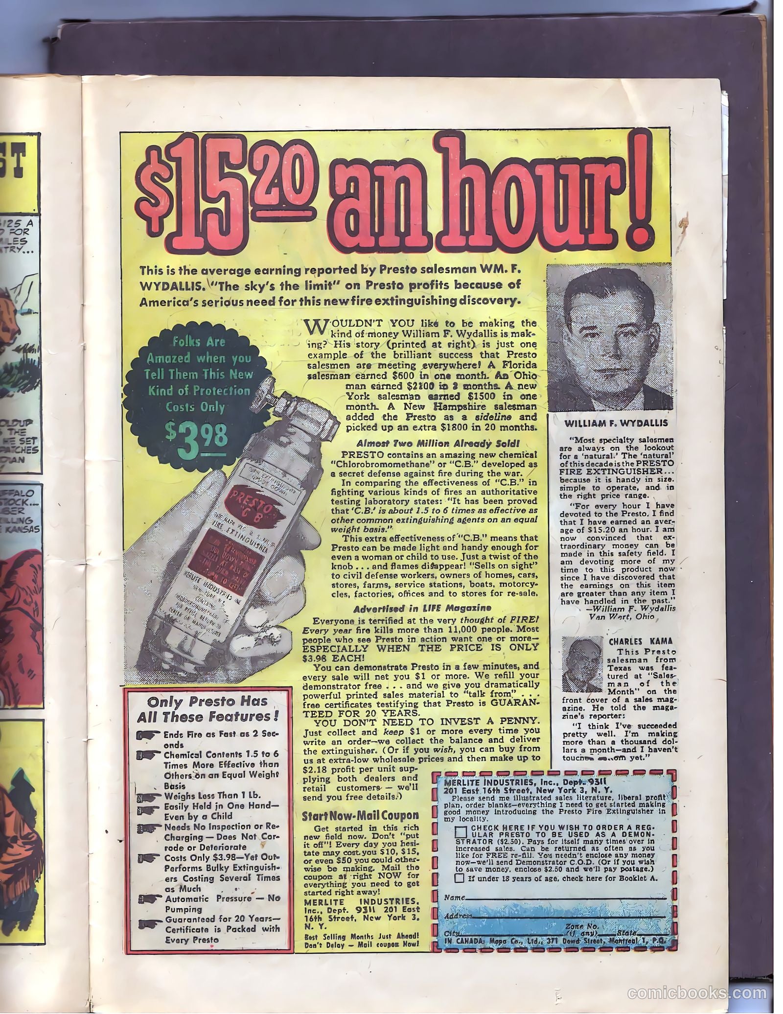 Prize Comics Western #102 (1950) — page 25 of 36