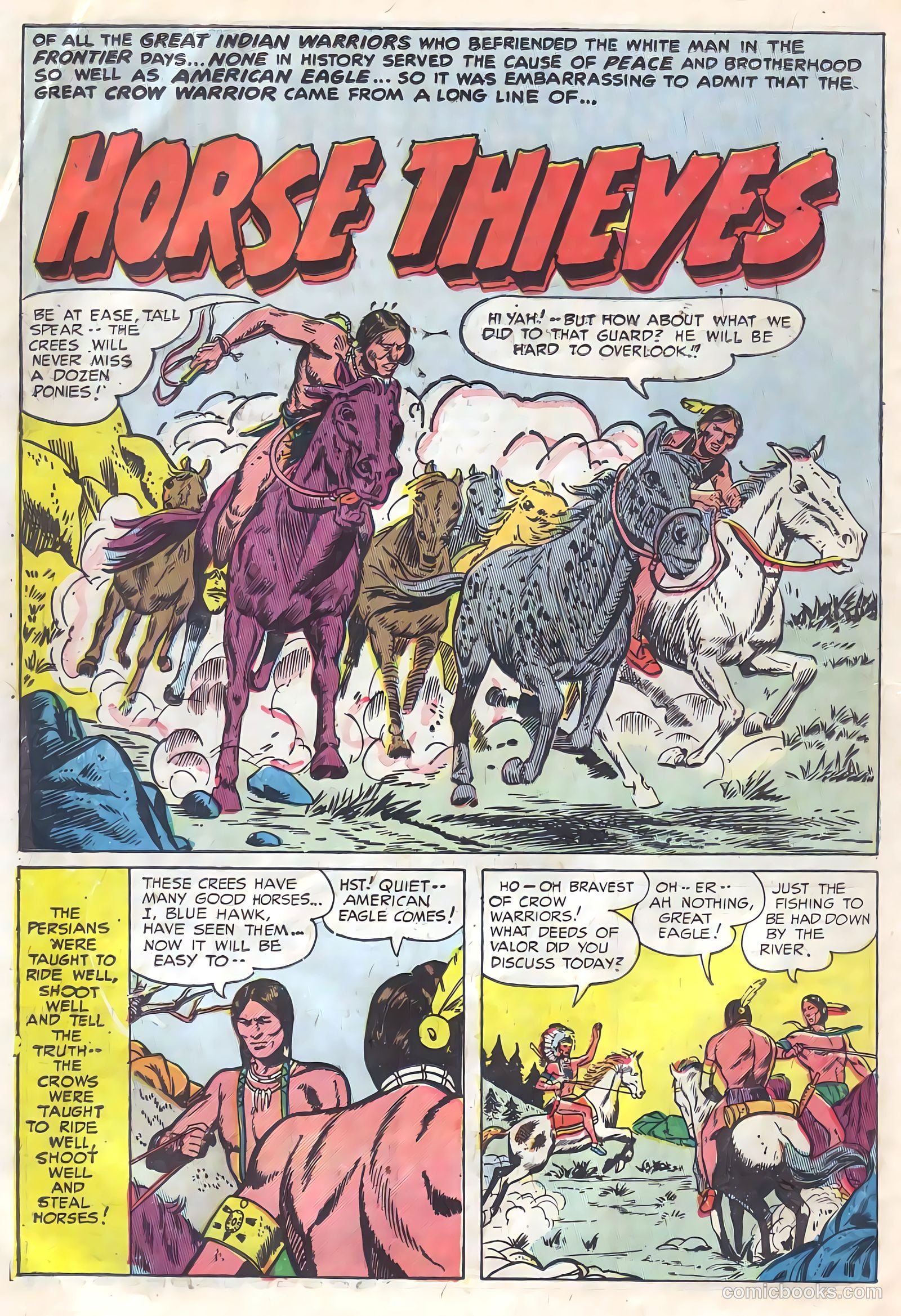 Prize Comics Western #102 (1950) — page 26 of 36